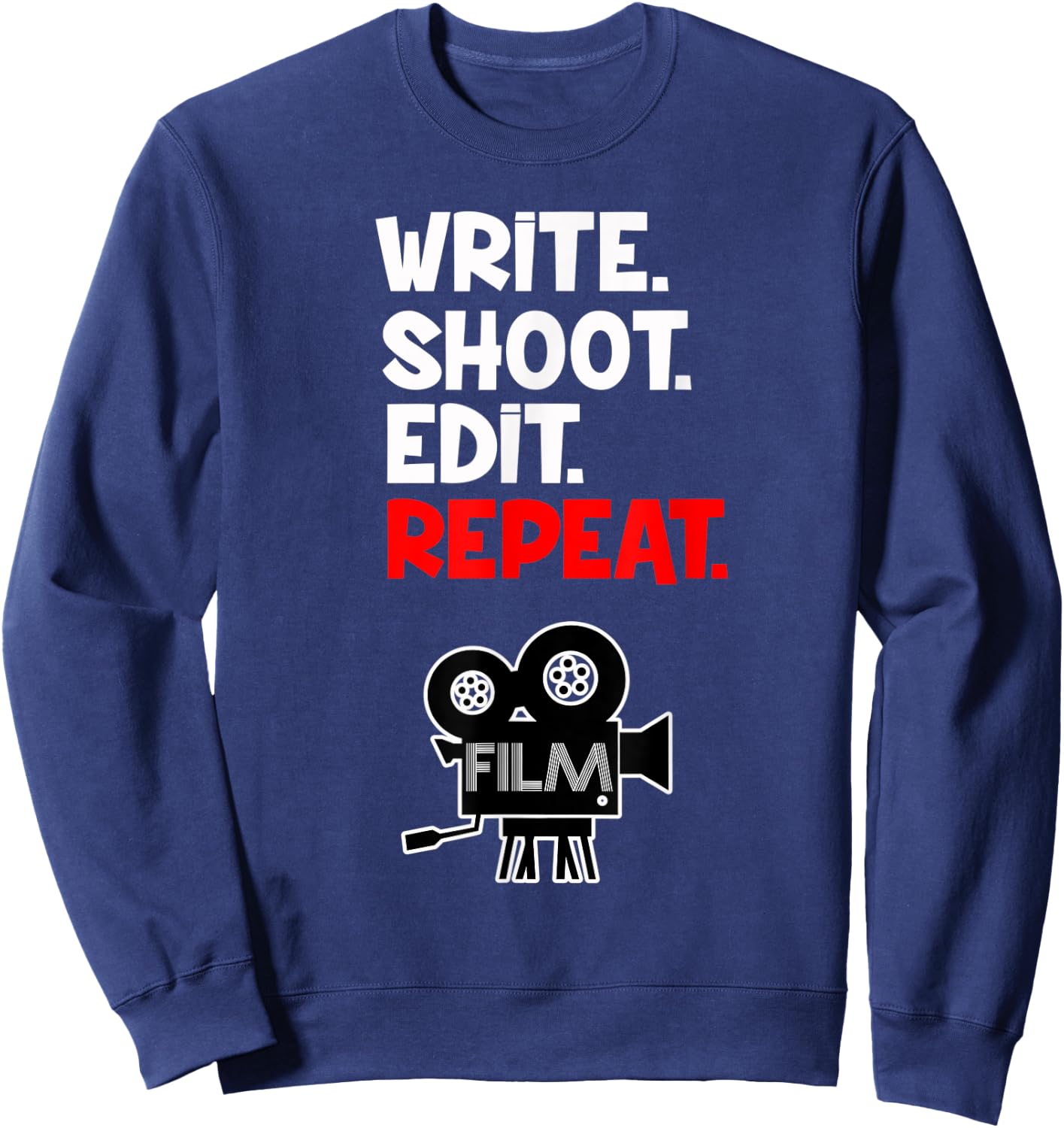 Playwright Director Writer Movie Film Sweatshirt - Sweatshirt | Navy