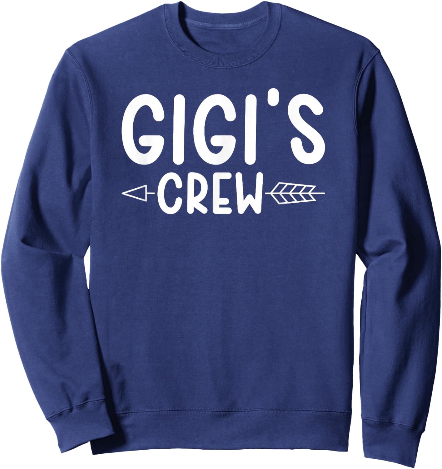 Gigi's Crew From Gigi To Grandchild Sweatshirt - Sweatshirt | Navy
