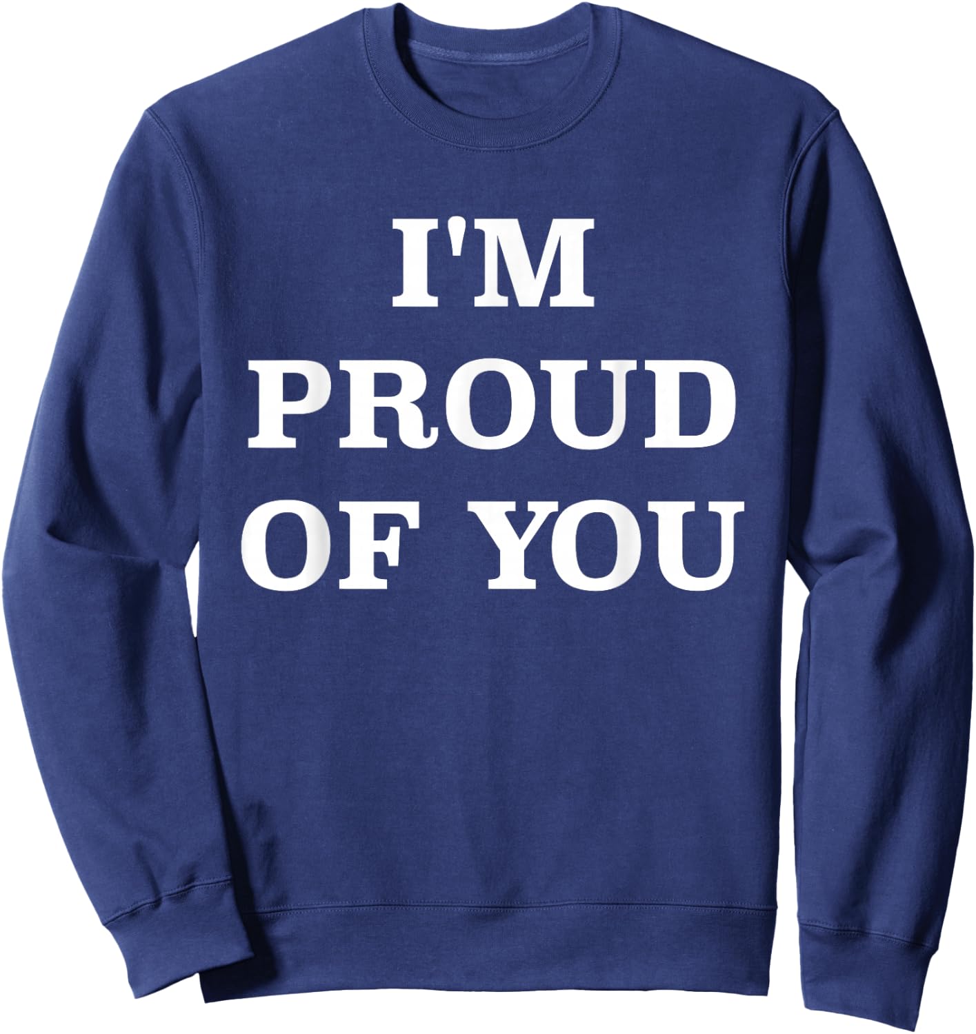 Neighborhood I'm Proud of You - Men's -Adults Black Cotton Short Sleeve Classic Fit - Size Medium Sweatshirt - Sweatshirt | Navy