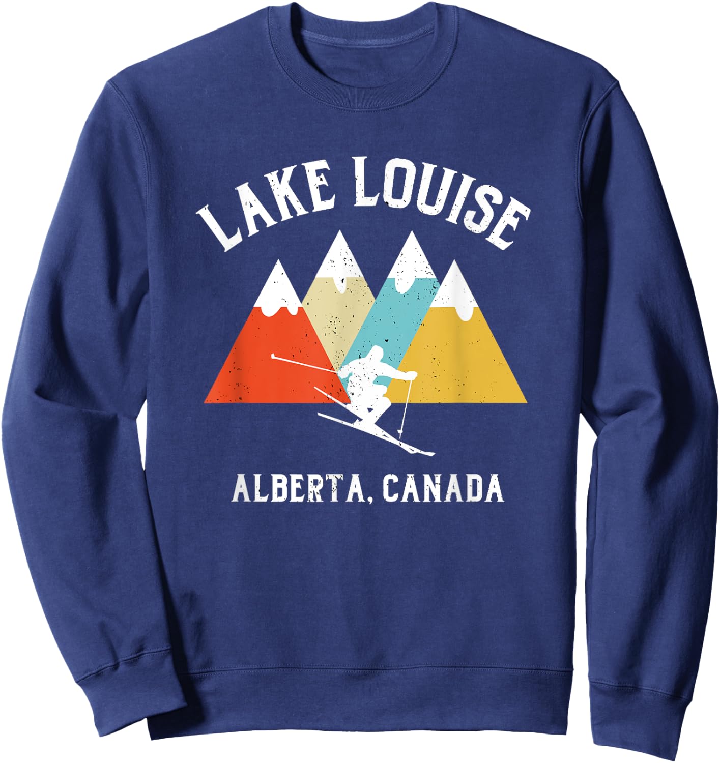 Lake Louise Alberta Canada Ski Vacation Souvenir Sweatshirt - Sweatshirt | Navy