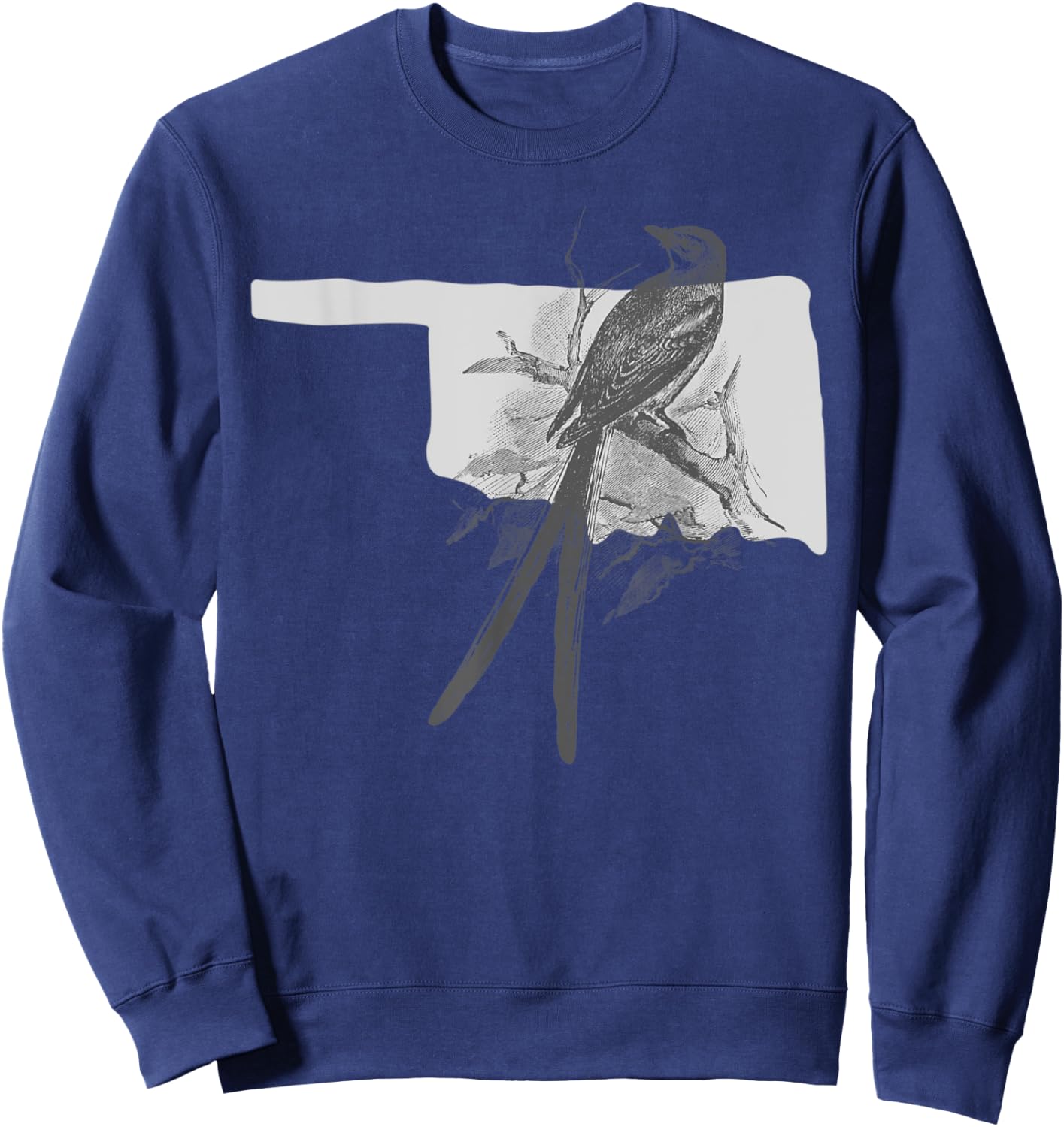 Oklahoma State Scissor-Tailed Flycatcher Sweatshirt - Sweatshirt | Navy