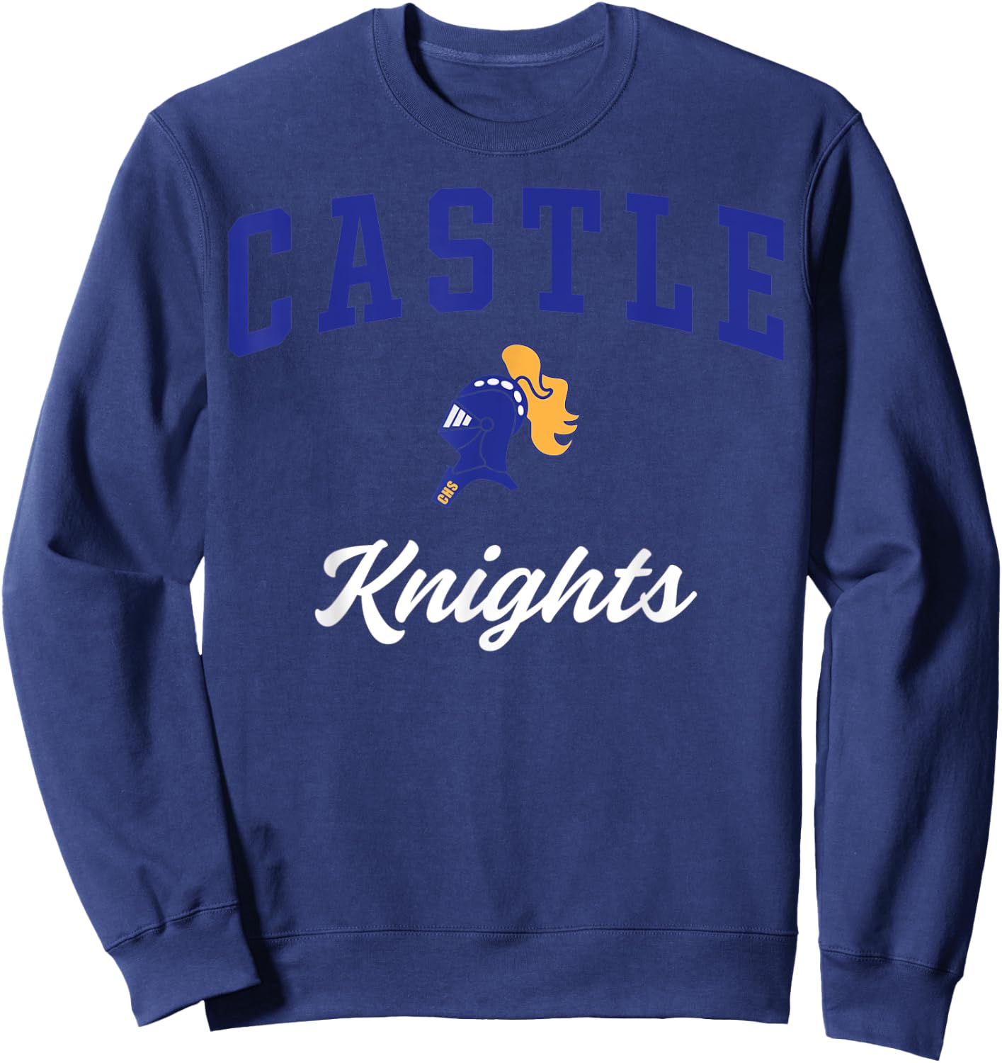 Castle High School Knights C3 Sweatshirt - Sweatshirt | Navy