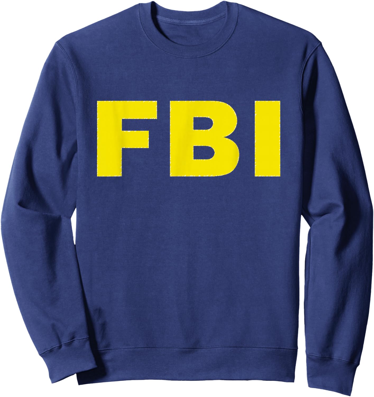 FBI Halloween Funny Costume Sweatshirt - Sweatshirt | Navy