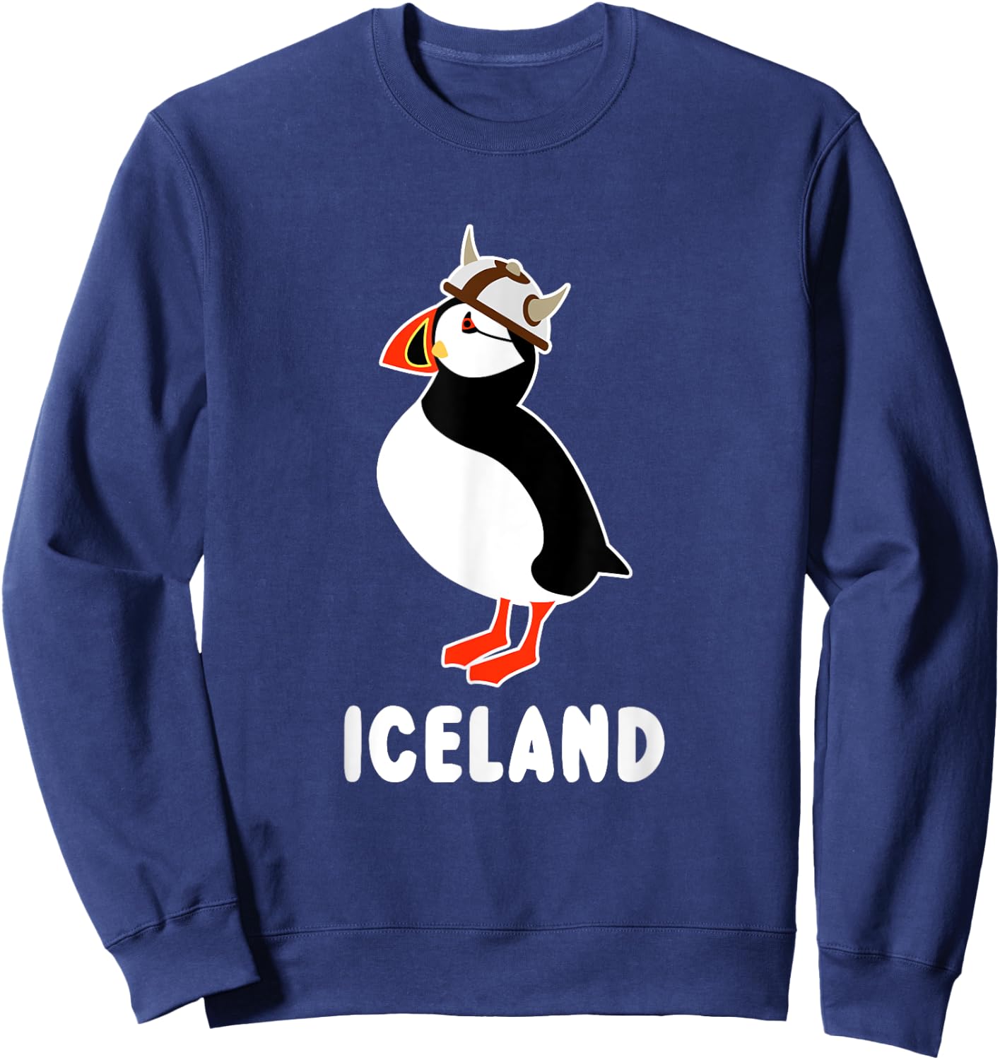 Puffin Viking Iceland Sweatshirt - Sweatshirt | Navy