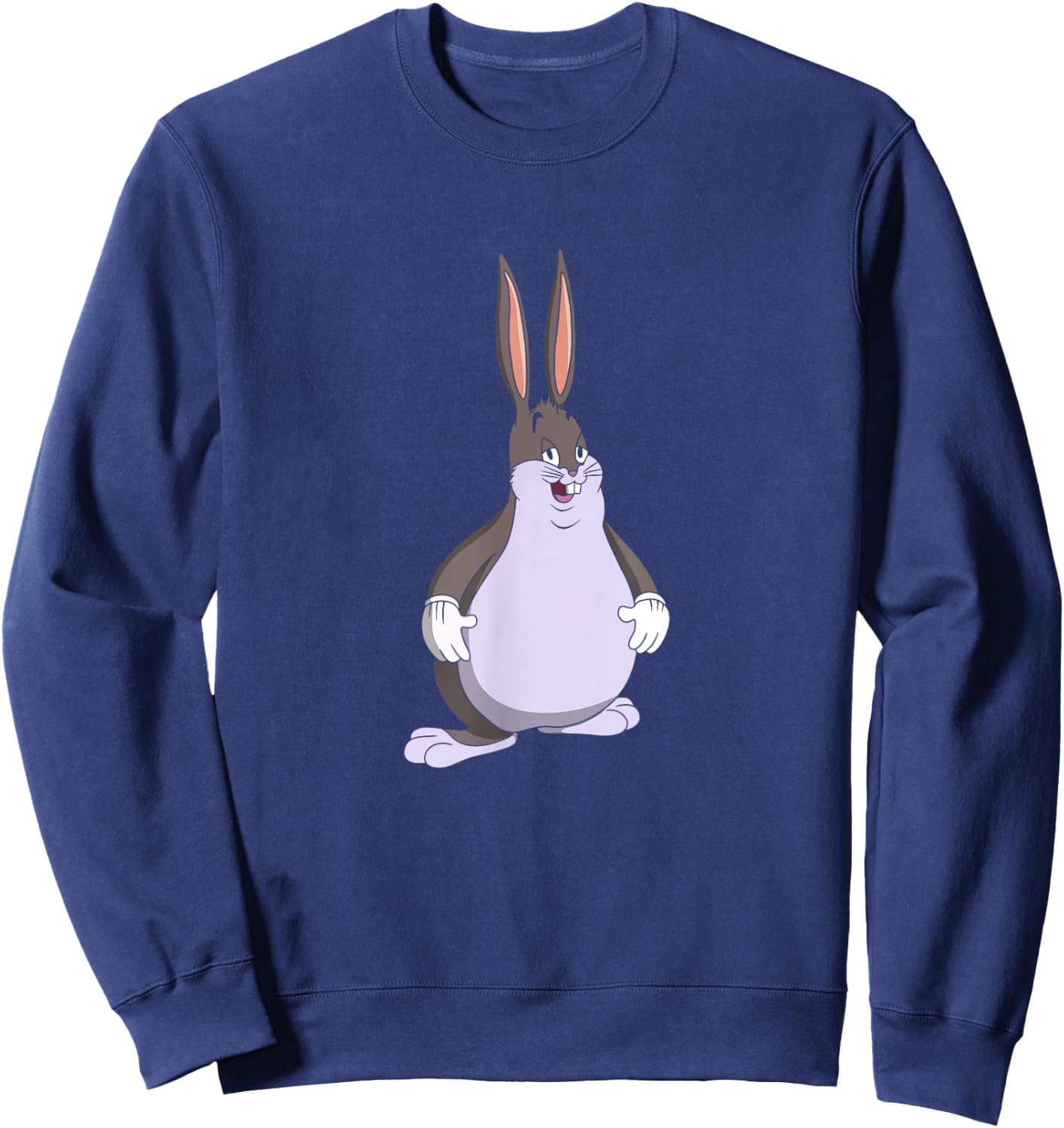 Big Chungus Meme Sweatshirt - Sweatshirt | Navy