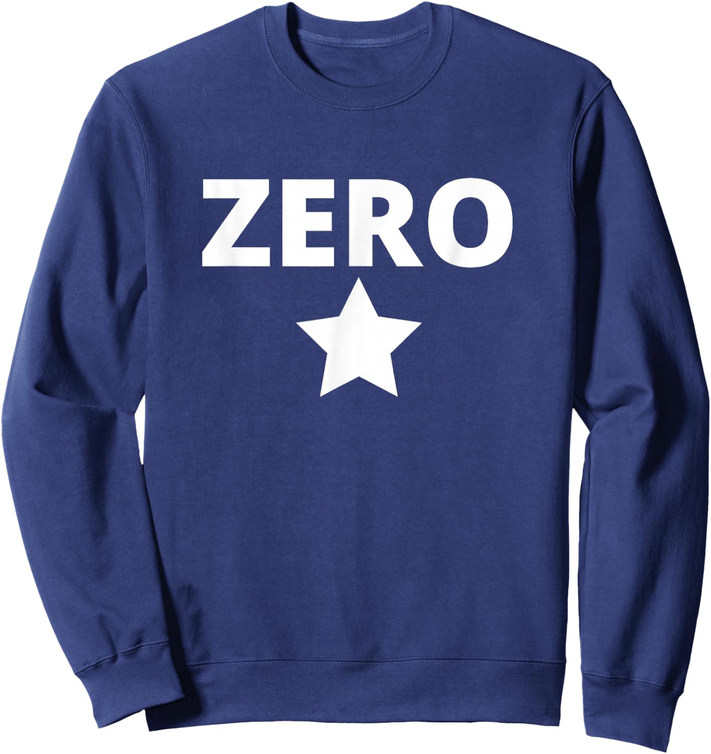 Zero Grunge Alternative Star Pumpkins 90s Rock Band Music Sweatshirt - Sweatshirt | Navy