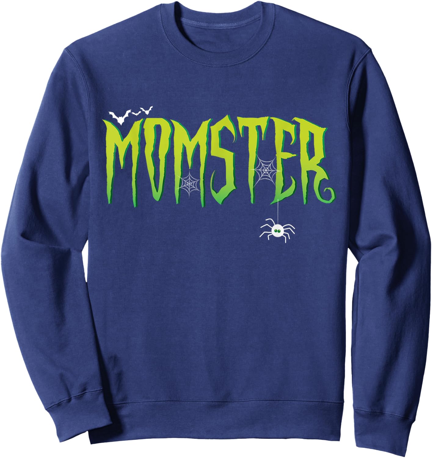 Funny Momster Halloween Mom Costume Dadcula Family matching Sweatshirt - Sweatshirt | Navy