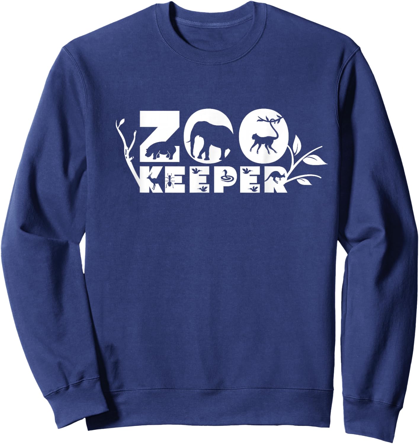 Zookeeper Job Zoo Keeper Keeping Zookeepping Sweatshirt - Sweatshirt | Navy