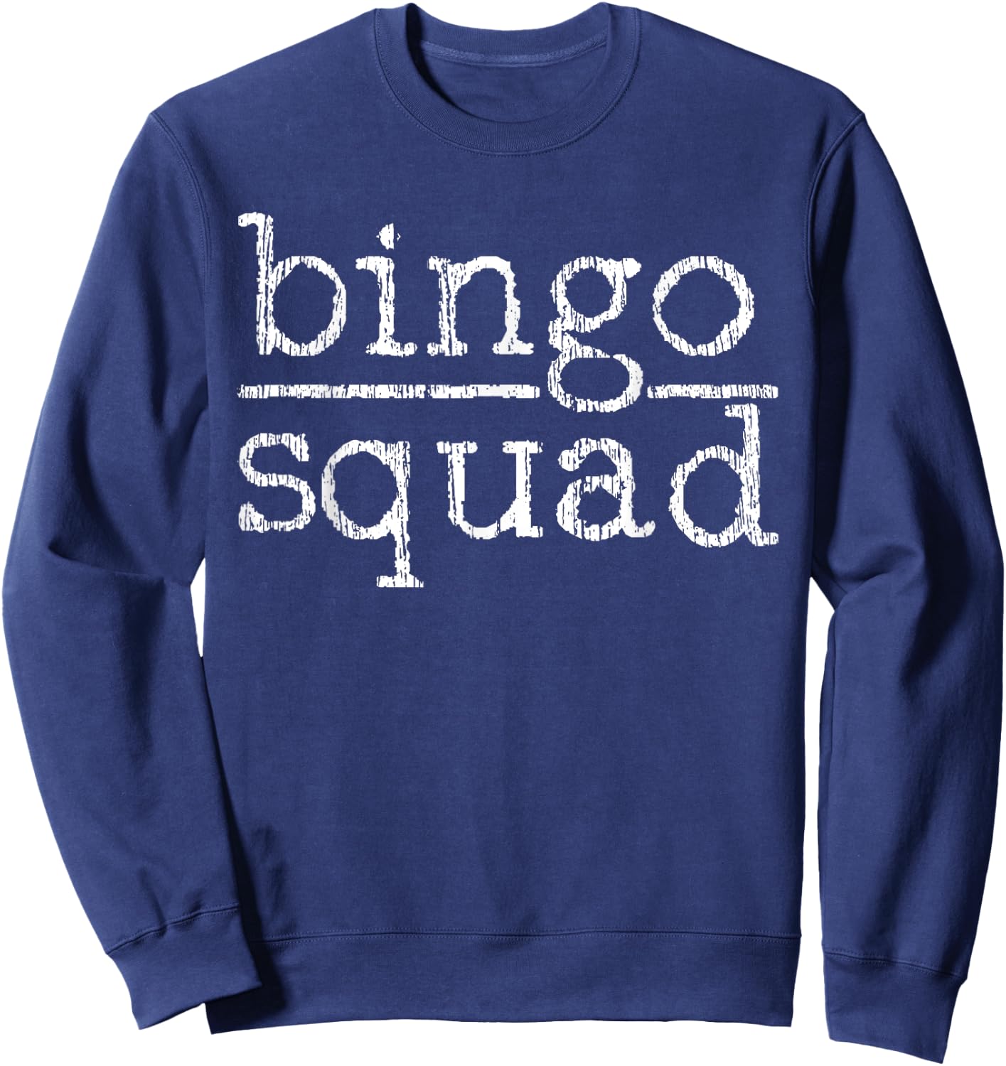 Bingo Squad Team Player Gift Sweatshirt - Sweatshirt | Navy