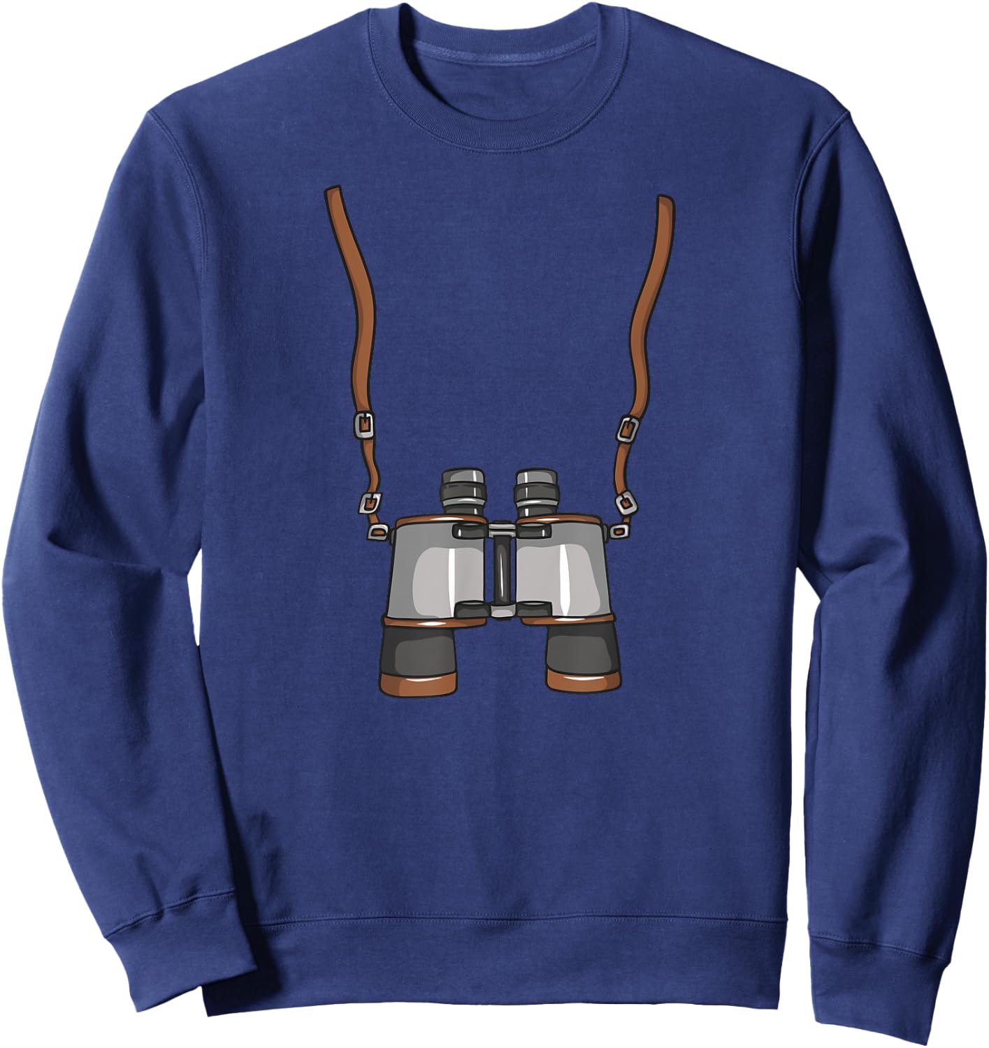 Retro Bird Watching Binocular Birding Gift Men, Kids Sweatshirt - Sweatshirt | Navy