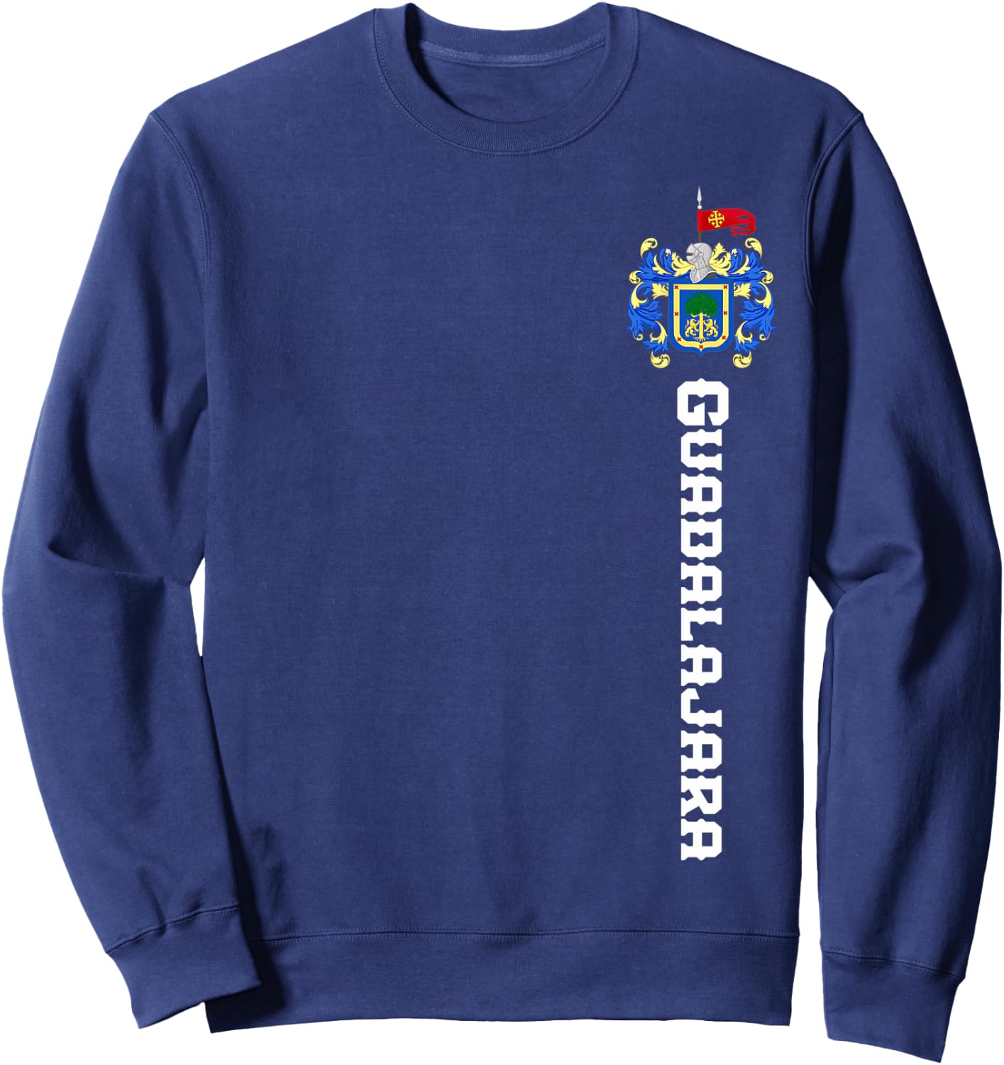 Guadalajara De Jalisco De Mexico Escudo Eagle Aguila Emblem Sweatshirt - Sweatshirt | Navy