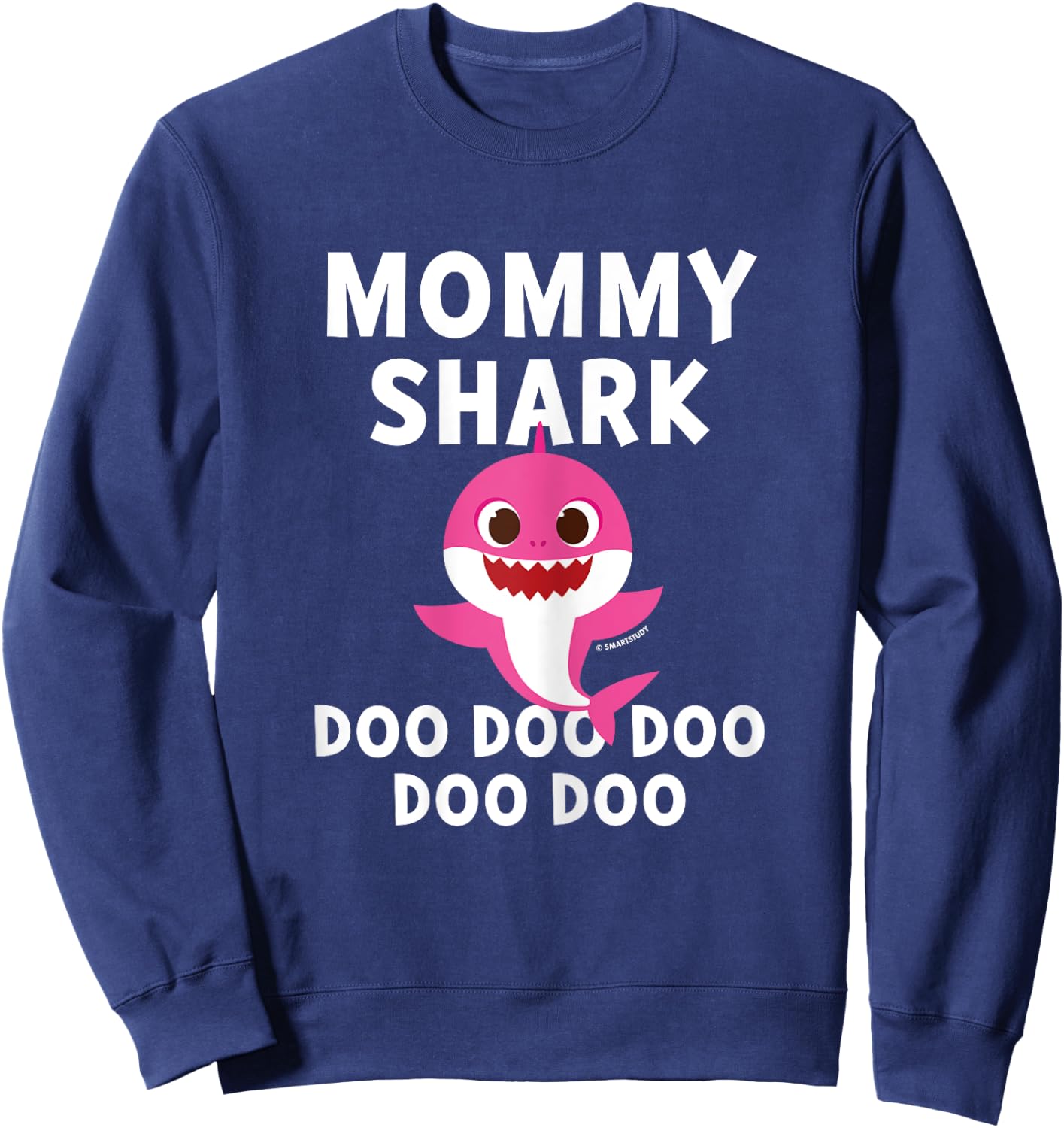 Pinkfong Mommy Shark Official Sweatshirt - Sweatshirt | Navy