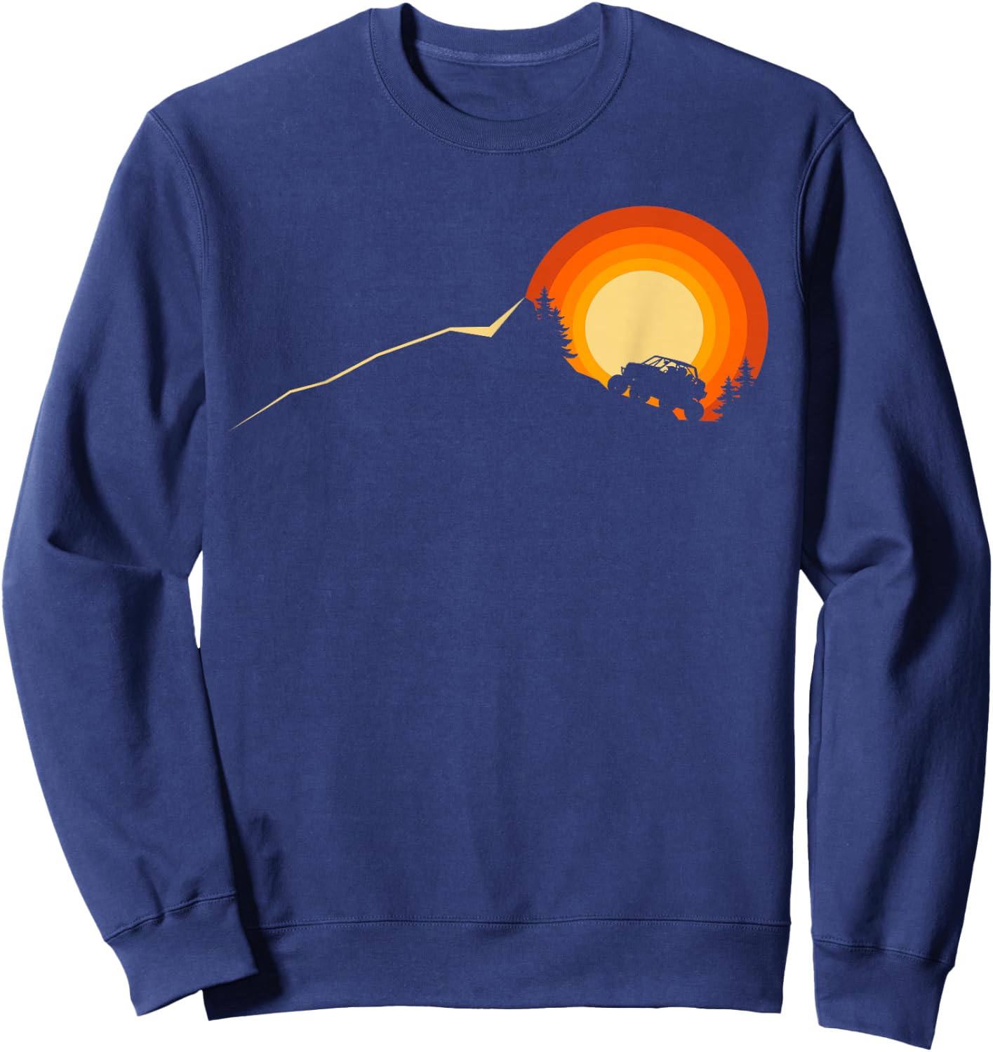 Off Road Quad ATV Apparel - Off Road Quad ATV Sweatshirt - Sweatshirt | Navy