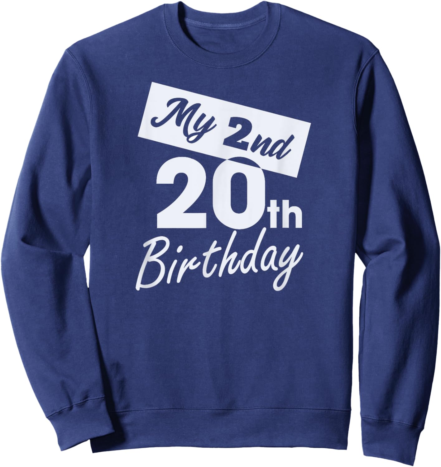 Humor 40 Years Old Bday 1981 40th Birthday Gift Men Women Sweatshirt - Sweatshirt | Navy