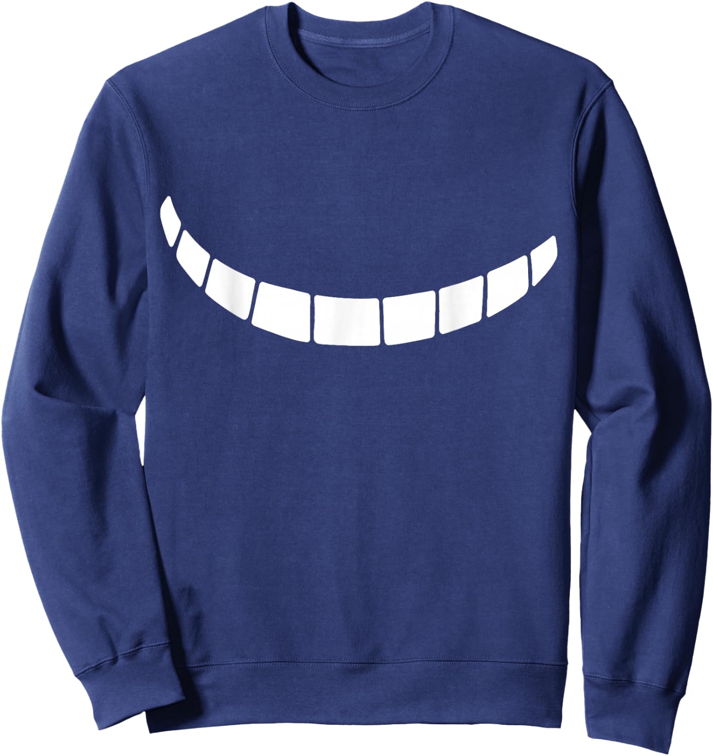 Cheshire Grinning Smiling Alice in Wonderland Sweatshirt - Sweatshirt | Navy