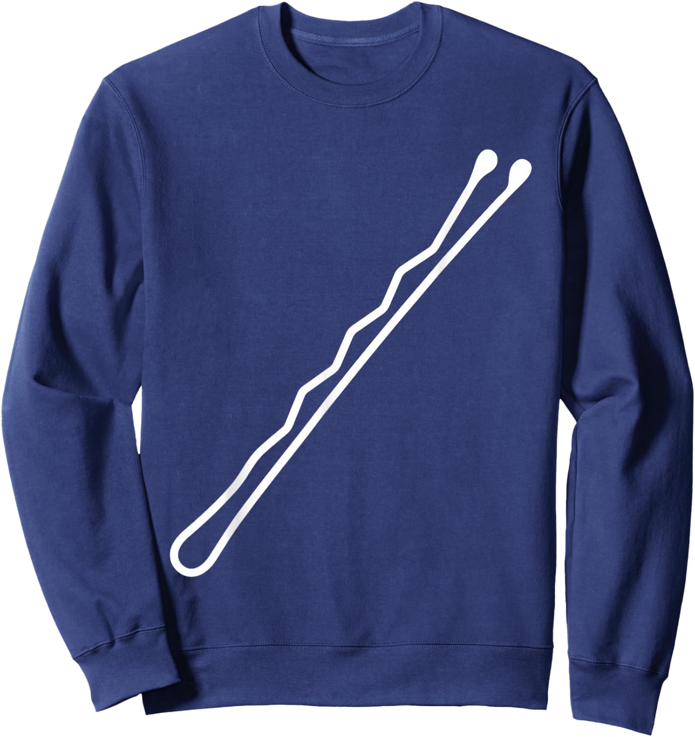 Bobby Pin Hairpin Hairdresser Hairstylist Beauty Salon Team Sweatshirt - Sweatshirt | Navy