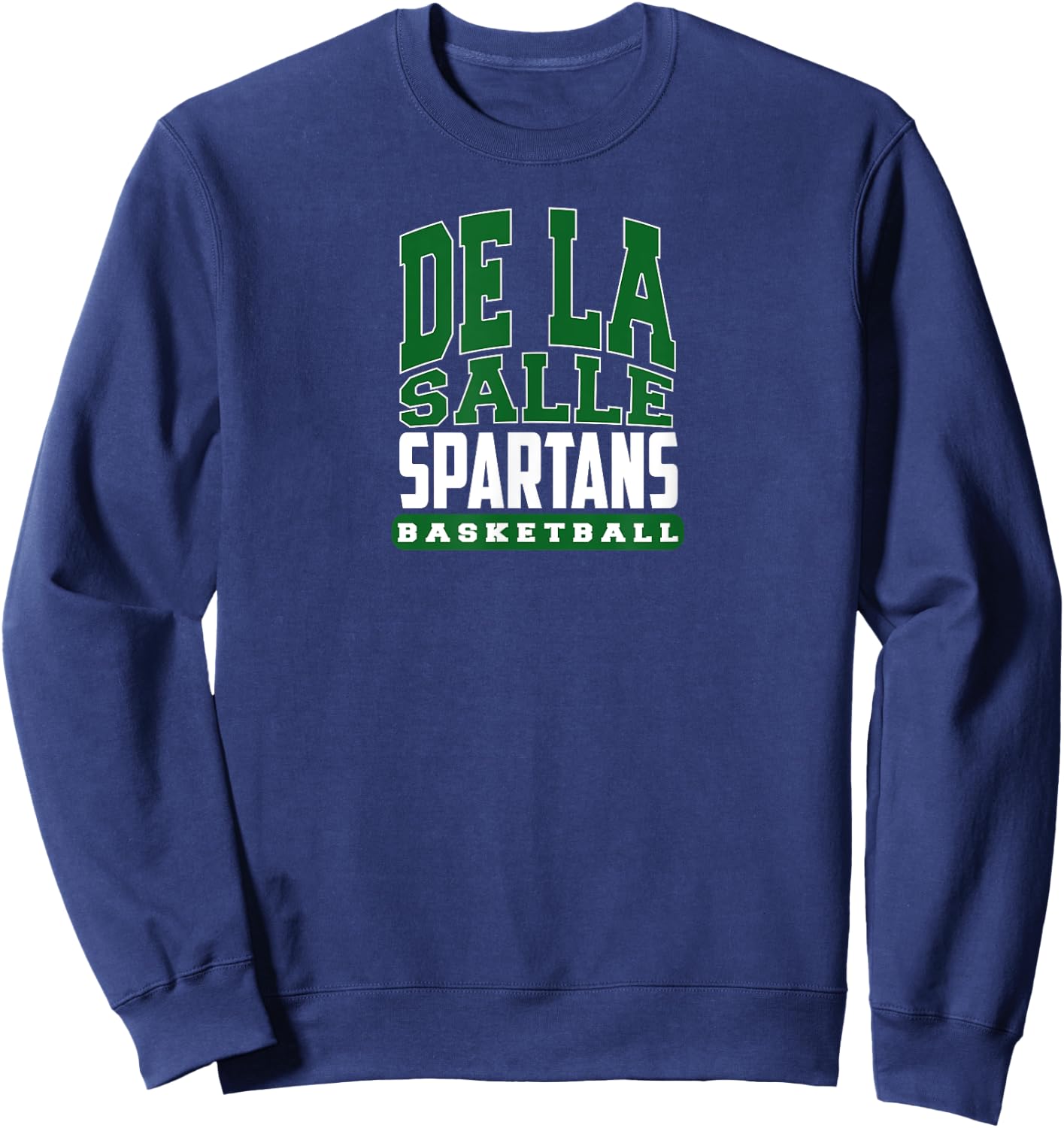 De La Salle Spartans Basketball T Shirt Sweatshirt - Sweatshirt | Navy