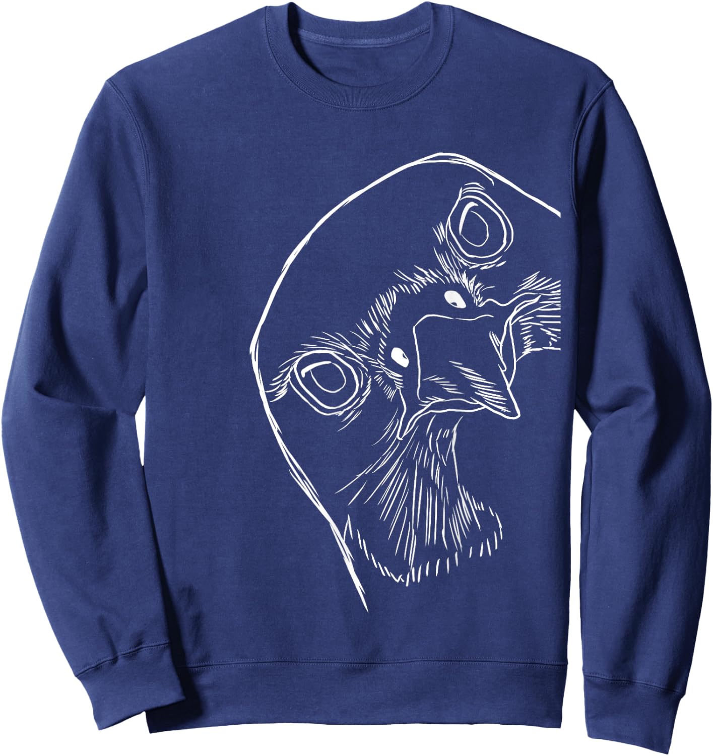 Funny Bird Peregrine Falcon Sweatshirt - Sweatshirt | Navy