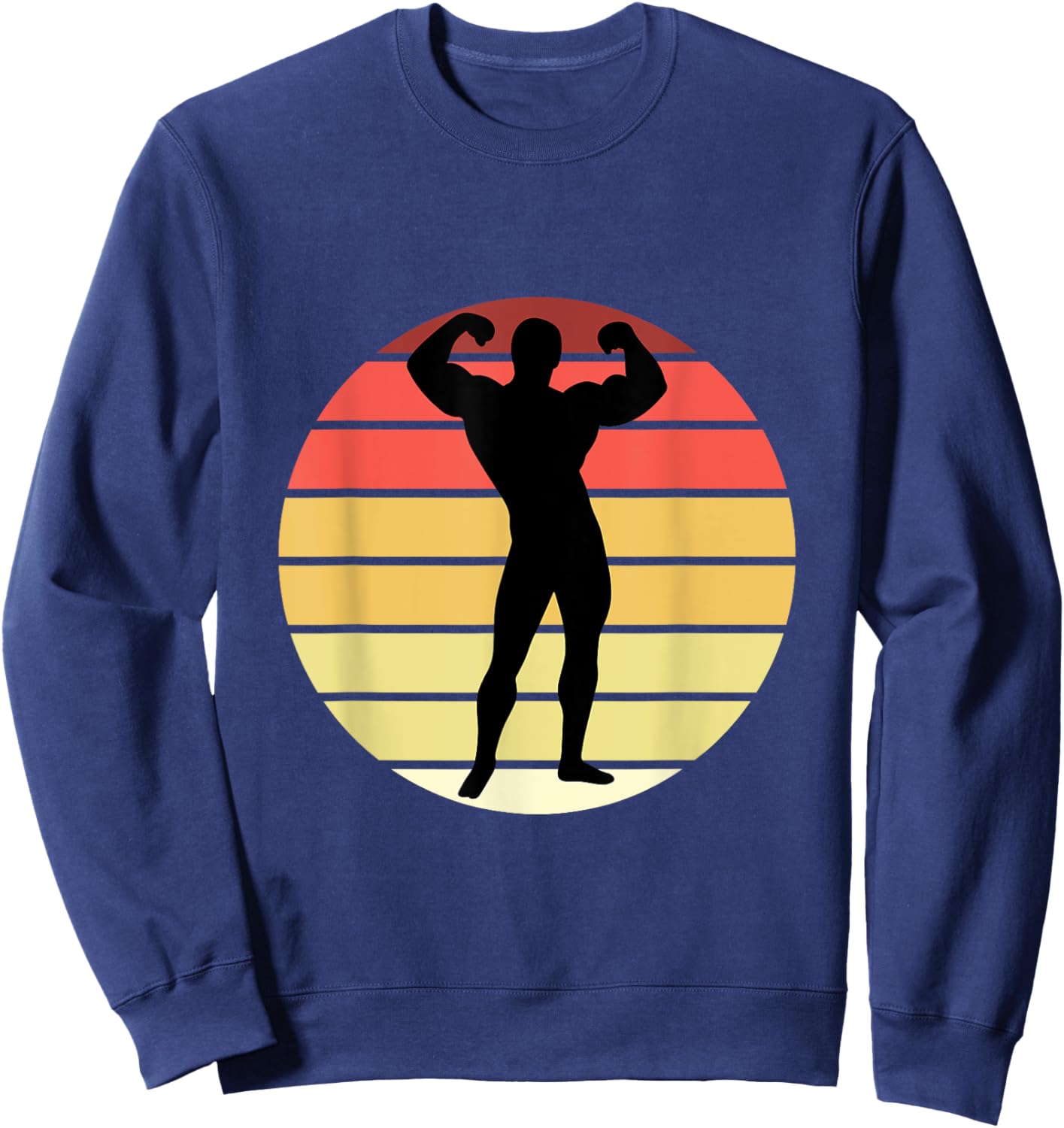 Bodybuilding competition Powerlifting physique Sweatshirt - Sweatshirt | Navy