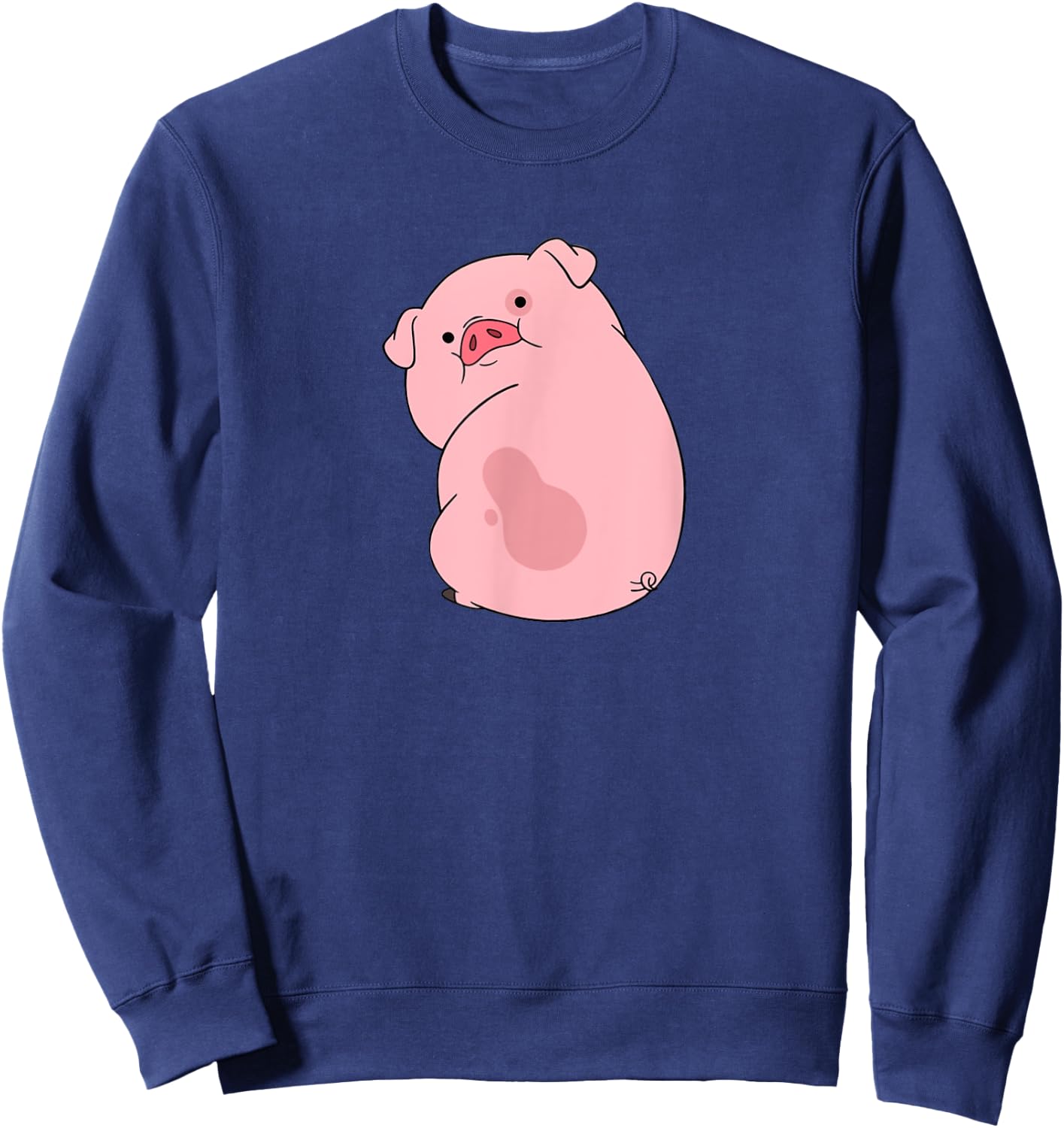 Disney Channel Gravity Falls Waddles the Pig Sweatshirt - Sweatshirt | Navy