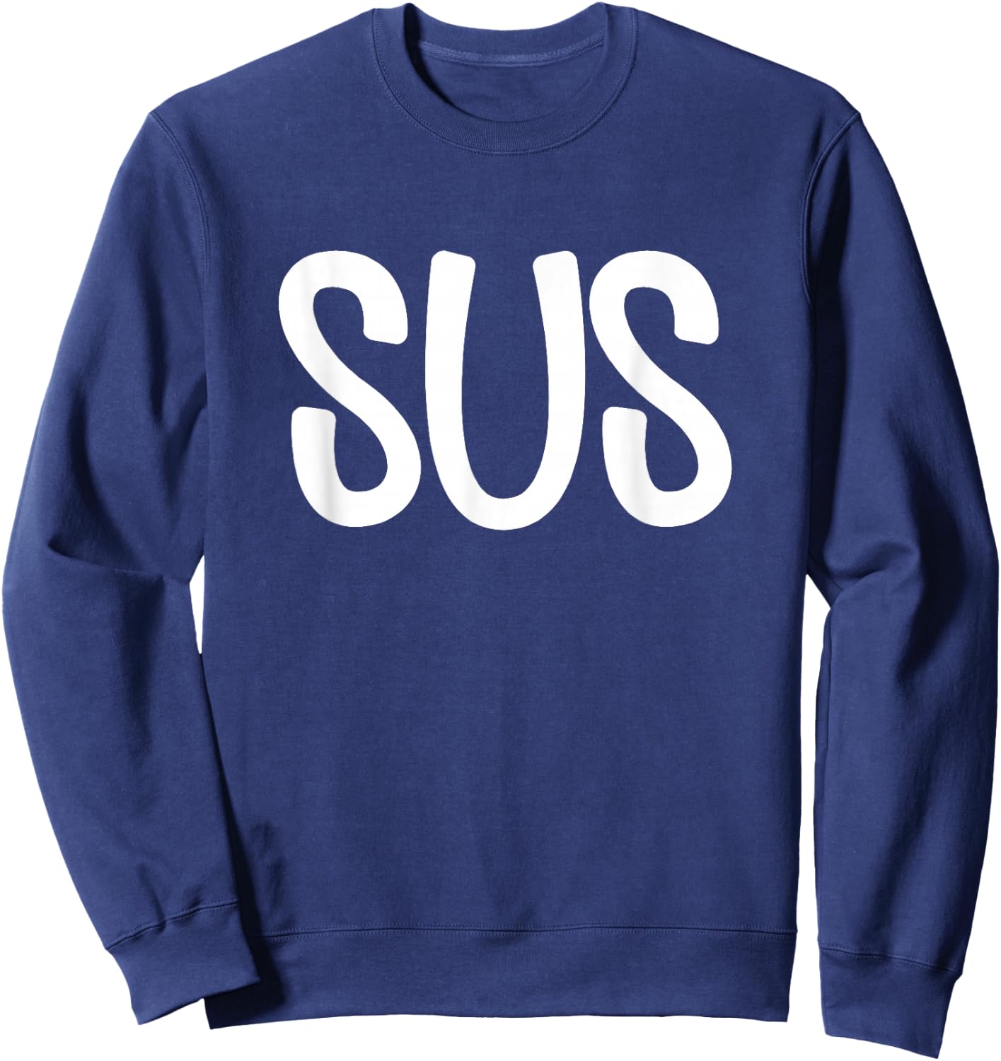 Gaming Meme Impostor Kinda Sus Video Gamer Gift Sweatshirt - Sweatshirt | Navy