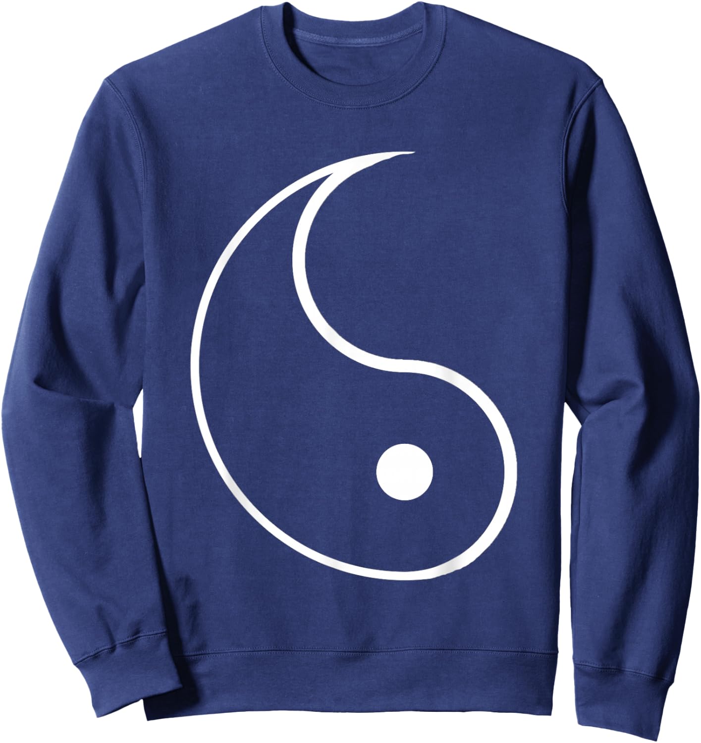 Ying Yang Costume Twin Costume BLACK Halloween Sweatshirt - Sweatshirt | Navy