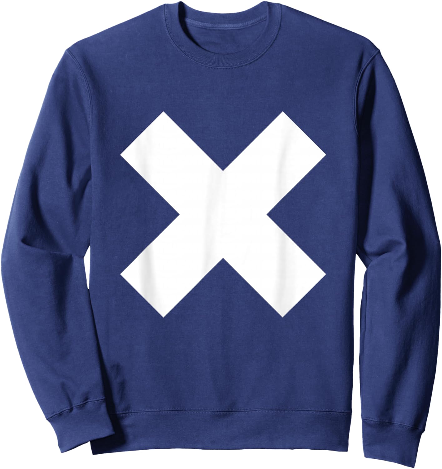 Group or Couples Halloween Costume - XOXO or Tic Tac Toe X Sweatshirt - Sweatshirt | Navy