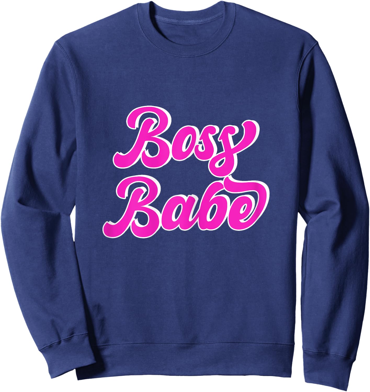 Boss Babe General Manager Director Chef Leader Management Sweatshirt - Sweatshirt | Navy