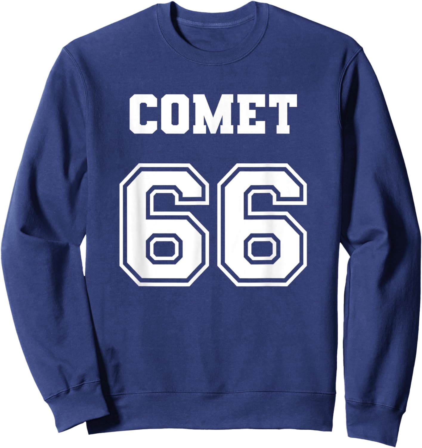 Jersey Style Comet 66 1966 Old School Muscle Classic Car Sweatshirt - Sweatshirt | Navy