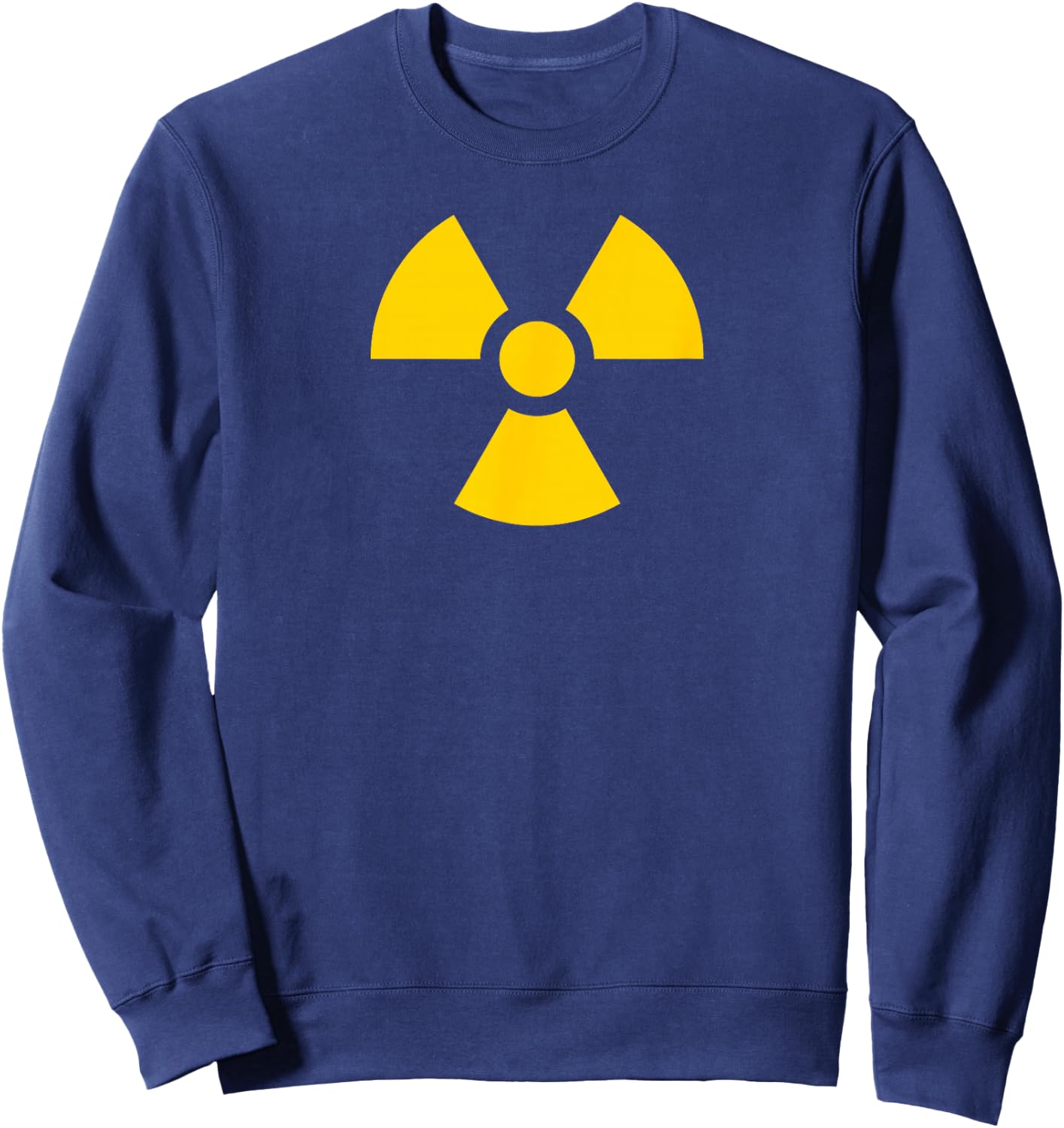 Radioactive Symbol Novelty Shirt Sweatshirt - Sweatshirt | Navy