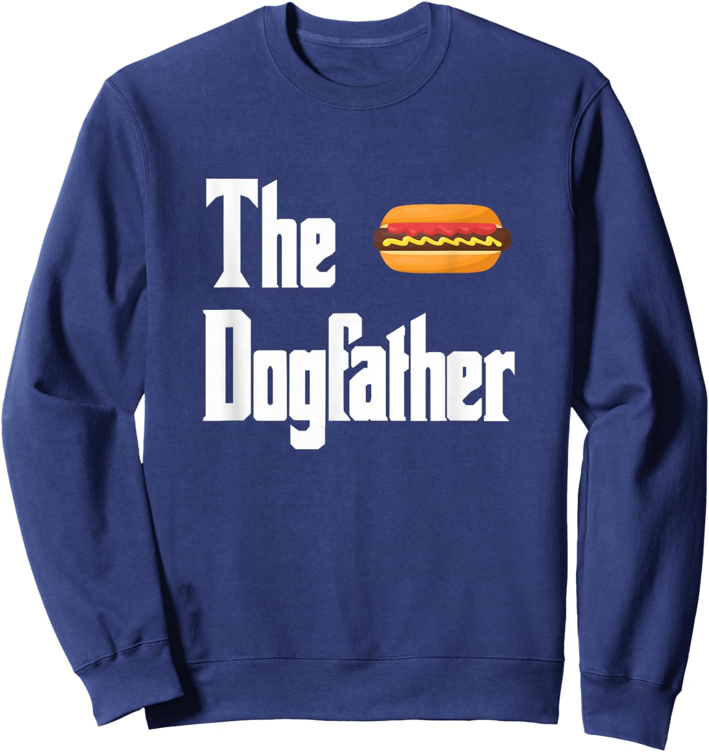 Dogfather Hot Dog Sweatshirt - Sweatshirt | Navy