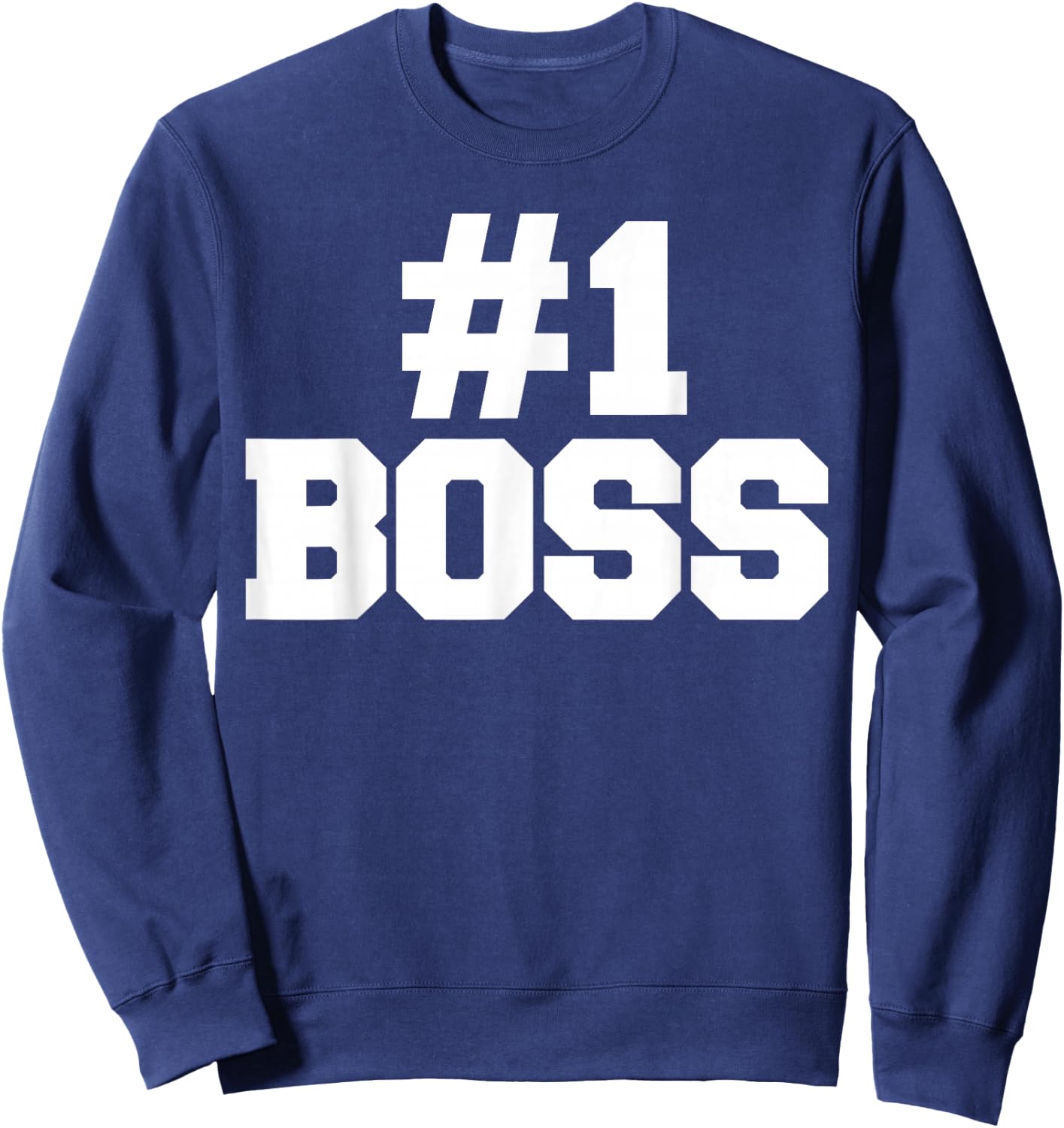 Number one boss Sweatshirt - Sweatshirt | Navy
