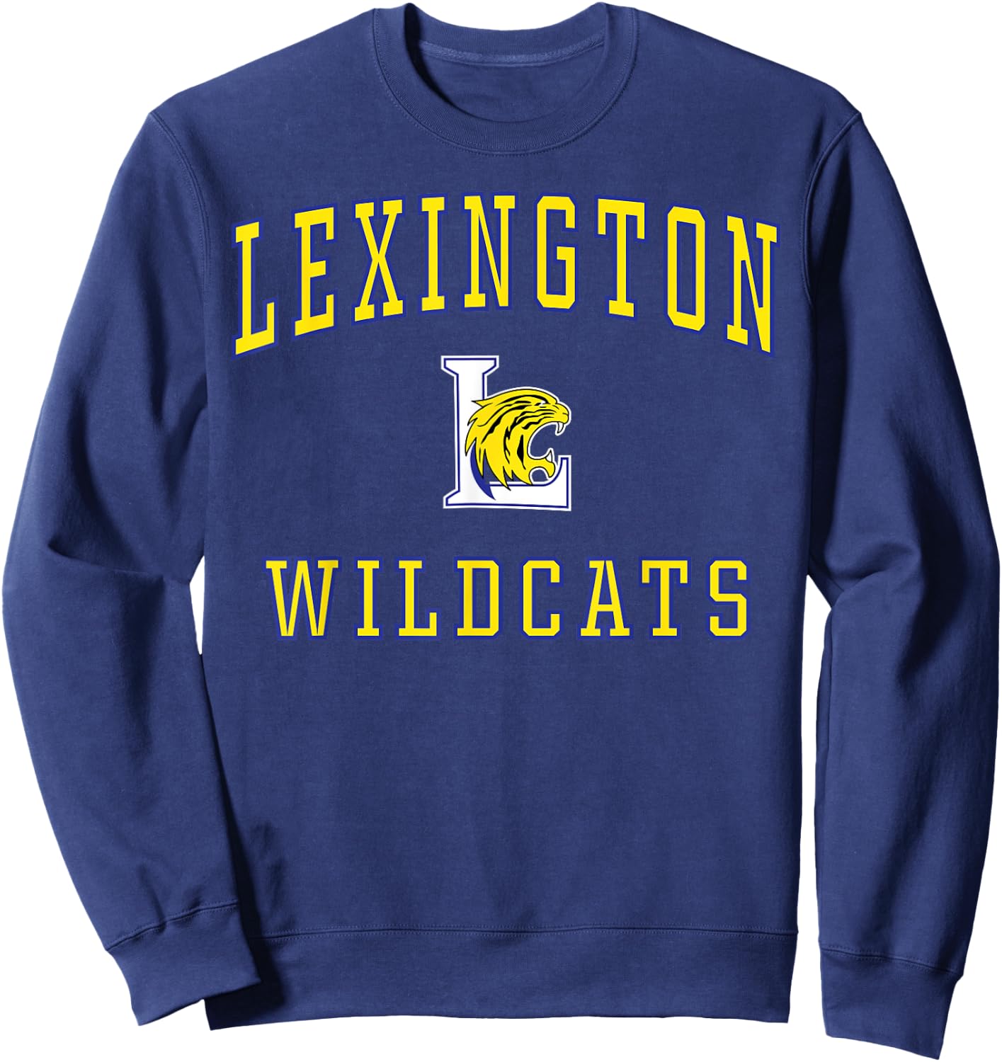 Lexington High School Wildcats C1 Sweatshirt - Sweatshirt | Navy