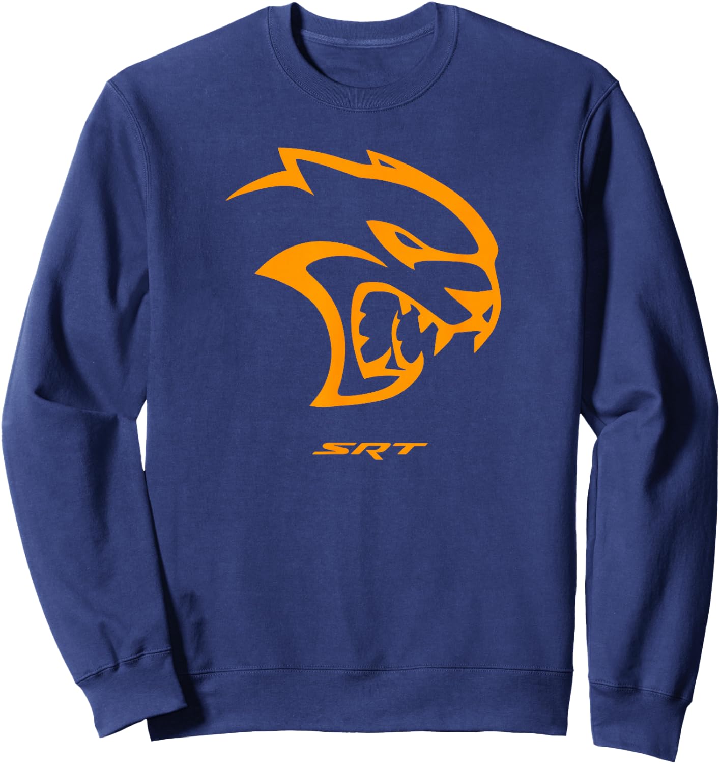 Dodge Hellcat Orange Sweatshirt - Sweatshirt | Navy