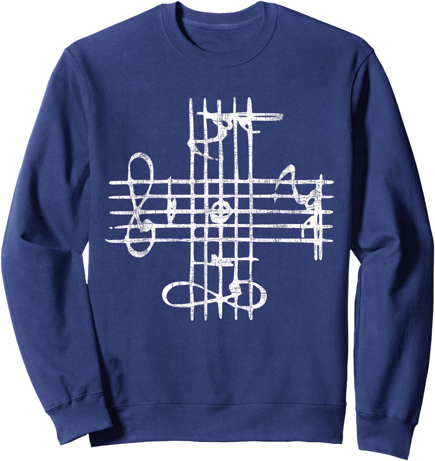 Johann Sebastian Bach Classical Music Composer Teacher Men Women Girls Kids Sweatshirt - Sweatshirt | Navy