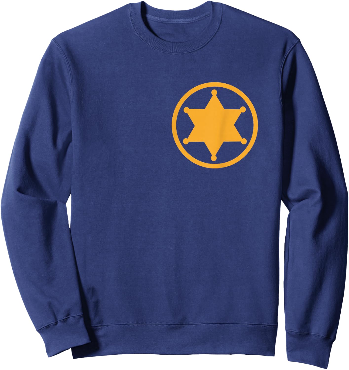 Sheriff badge Sweatshirt - Sweatshirt | Navy