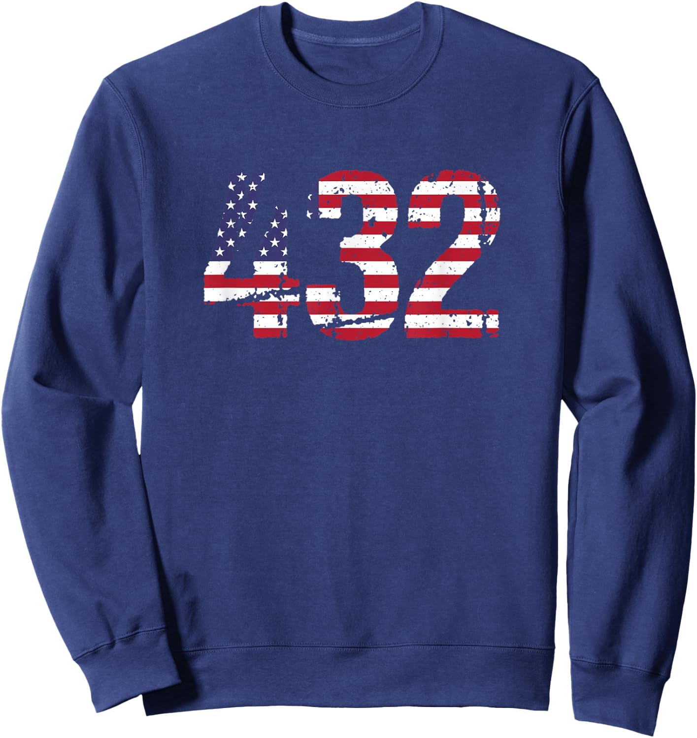 432 Texas Area Code Sweatshirt - Sweatshirt | Navy