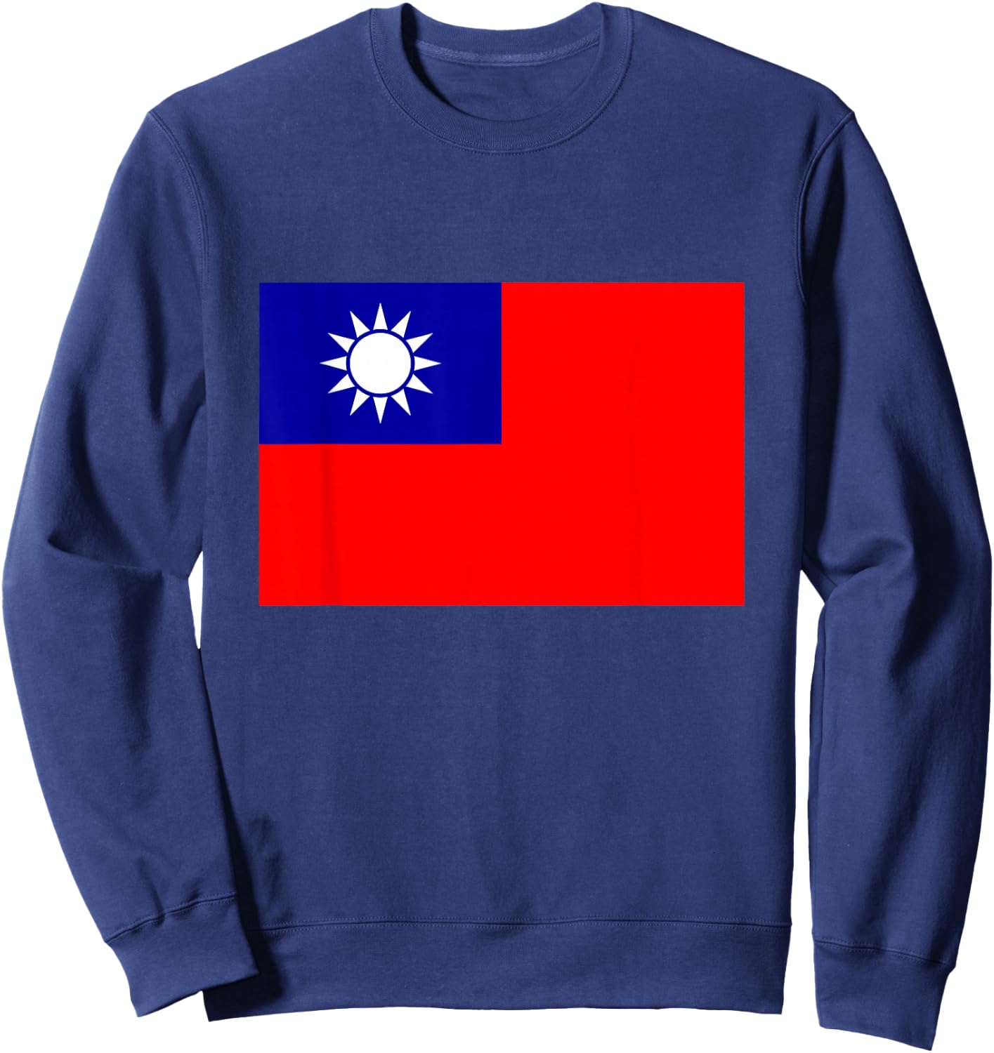 Flag of the Republic of China - Taiwan Sweatshirt - Sweatshirt | Navy