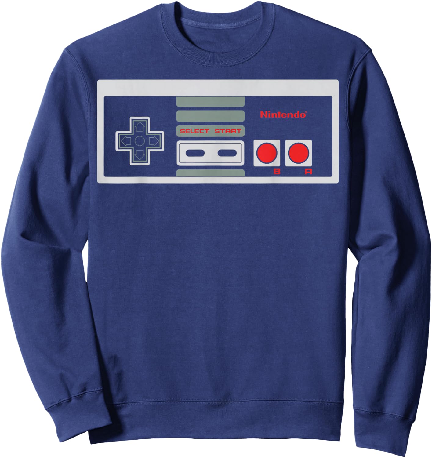 Nintendo Classic NES Controller Graphic Sweatshirt - Sweatshirt | Navy