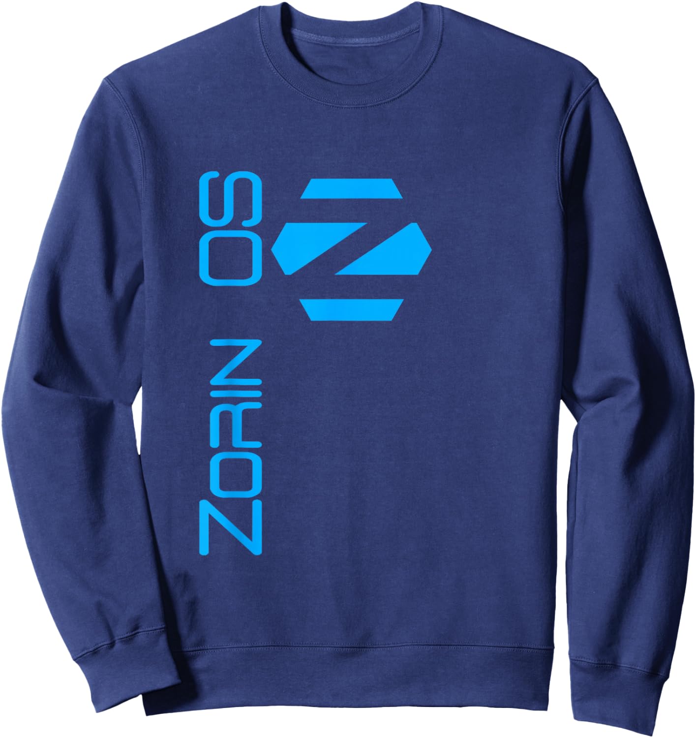 Linux Zorin OS with Tagline and Logo Open Source Os Sweatshirt - Sweatshirt | Navy
