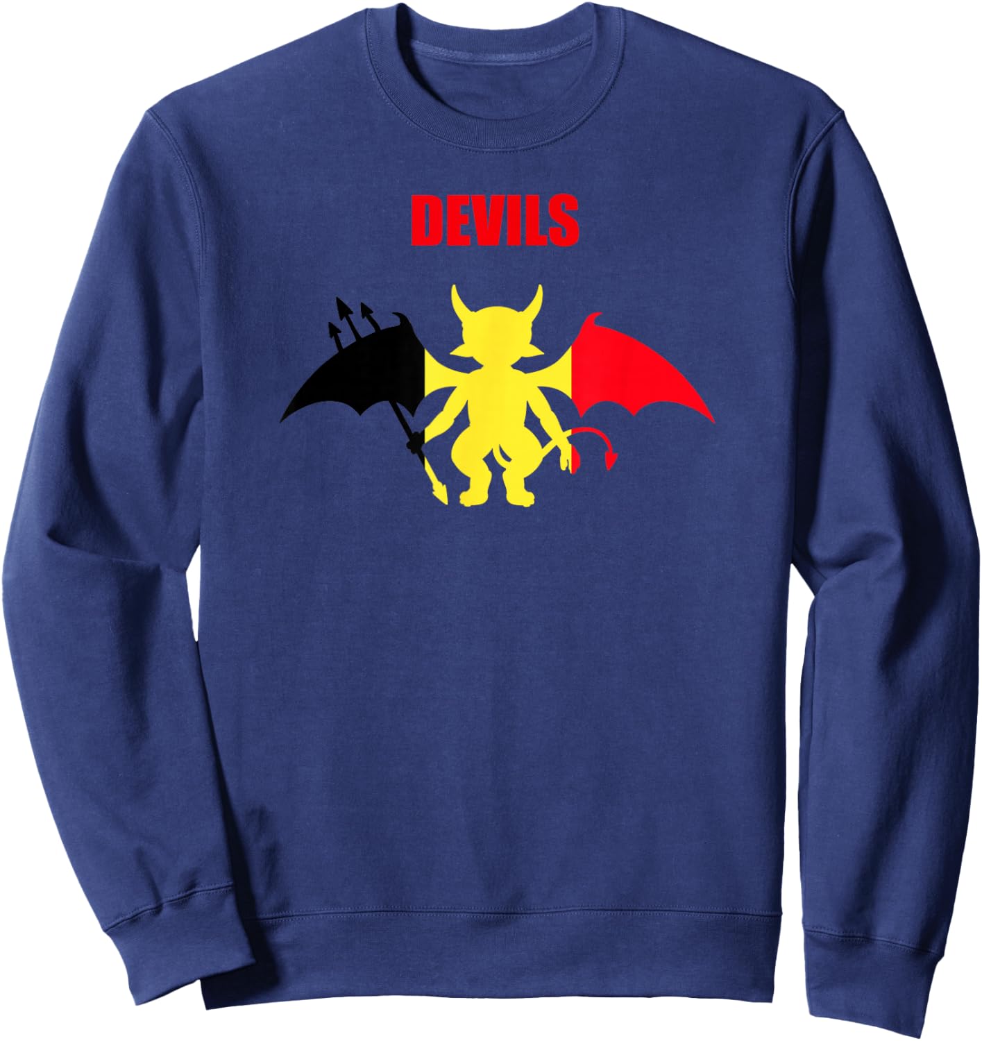Belgium Devils Soccer Sweatshirt - Sweatshirt | Navy