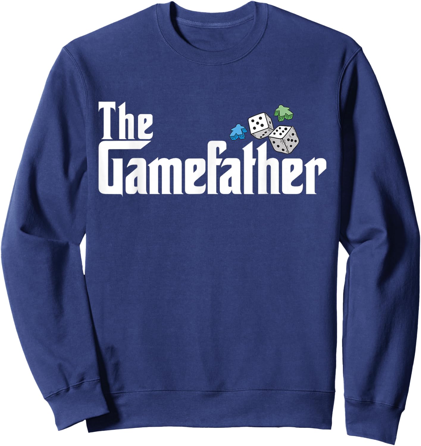 The Gamefather Board Games Board Games Sweatshirt - Sweatshirt | Navy
