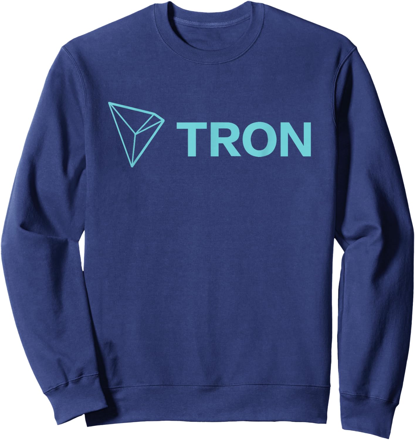 Tron Cryptocurrency - TRX Sweatshirt - Sweatshirt | Navy