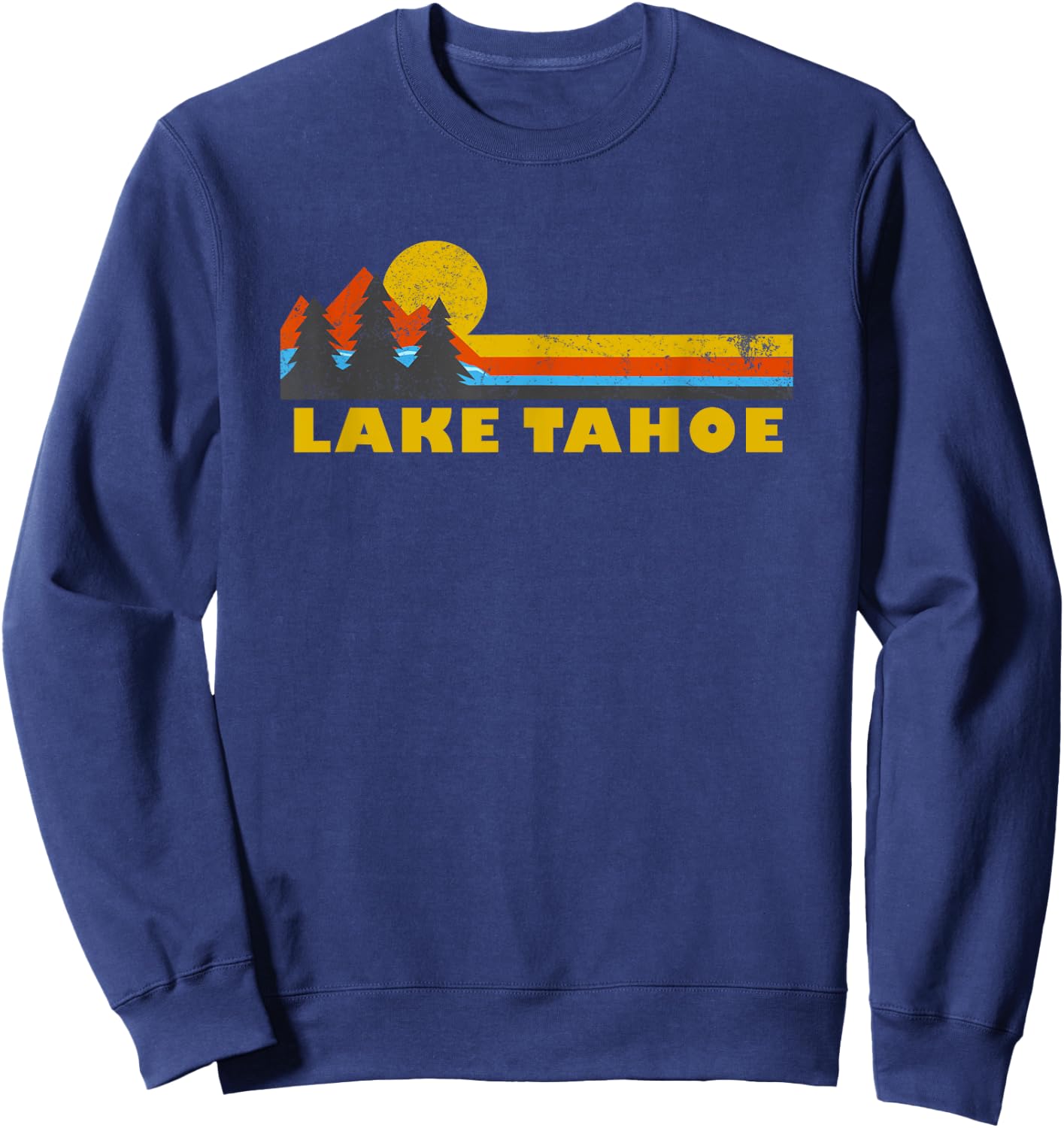 Vintage Lake Tahoe Sweatshirt - Sweatshirt | Navy