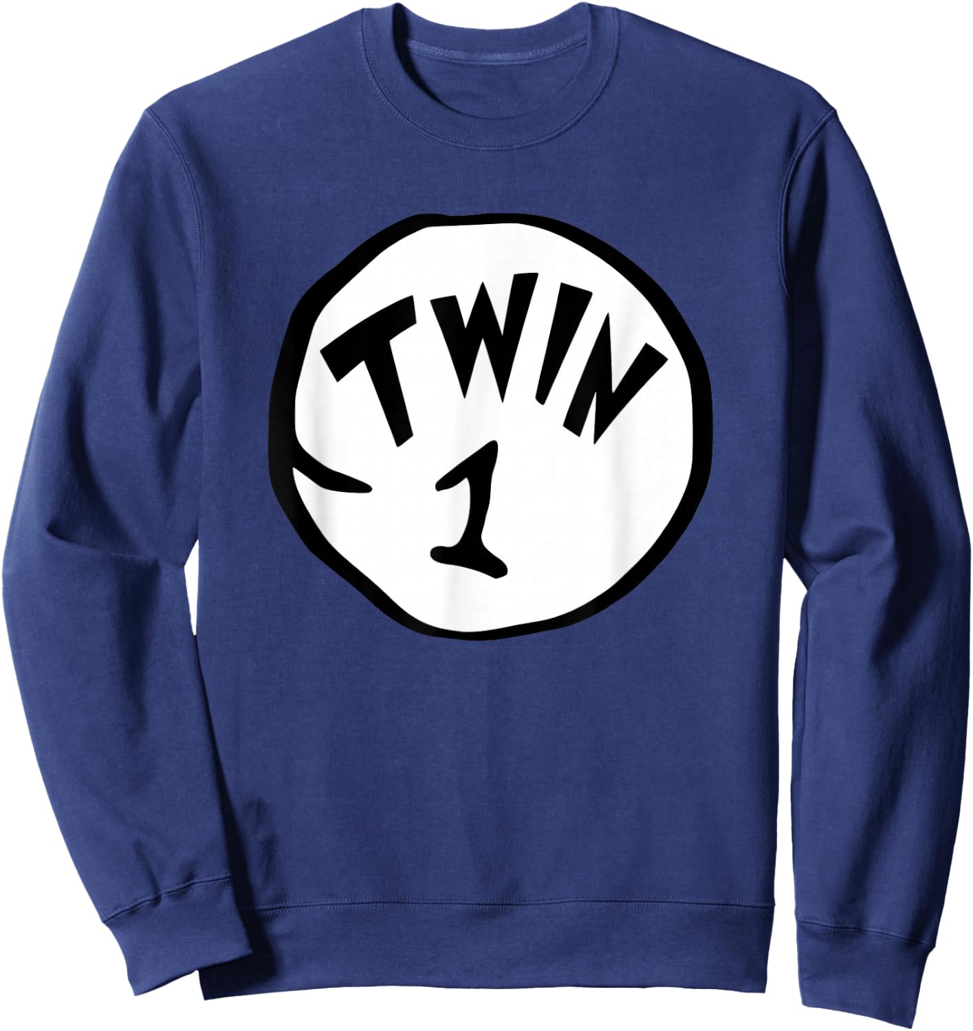 Twin 1 Birthday Gift Sweatshirt - Sweatshirt | Navy