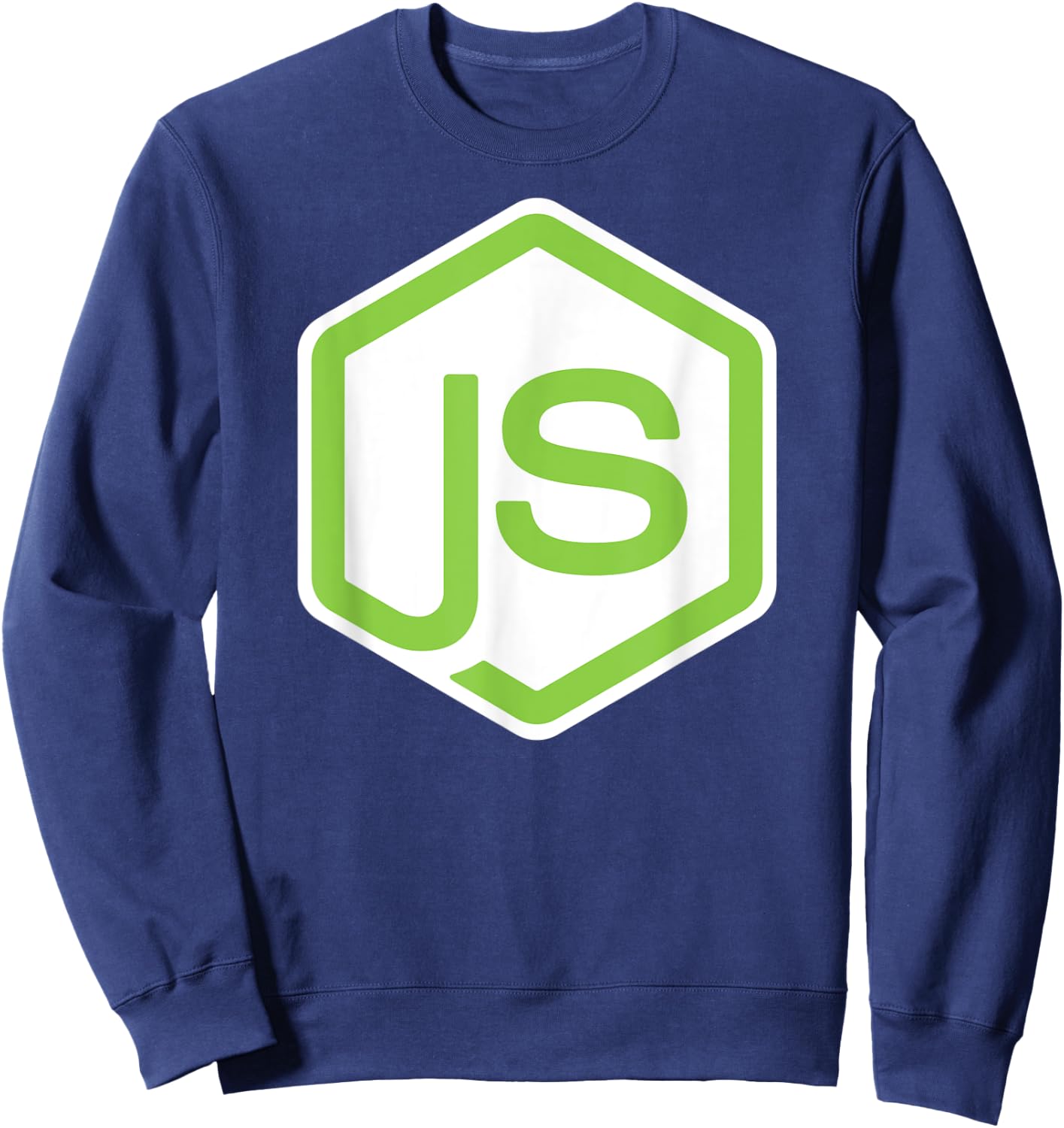 Node.js JavaScript JS Programmer Coding Open Source Geek Sweatshirt - Sweatshirt | Navy