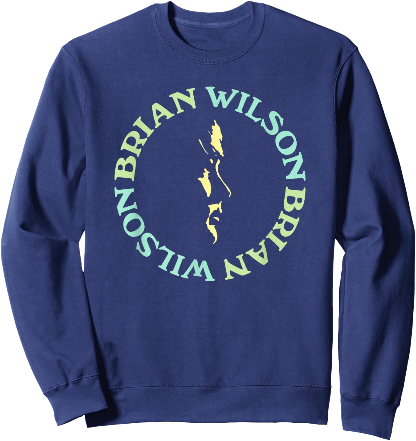 Brian Wilson – Brian Wilson Profile Sweatshirt - Sweatshirt | Navy