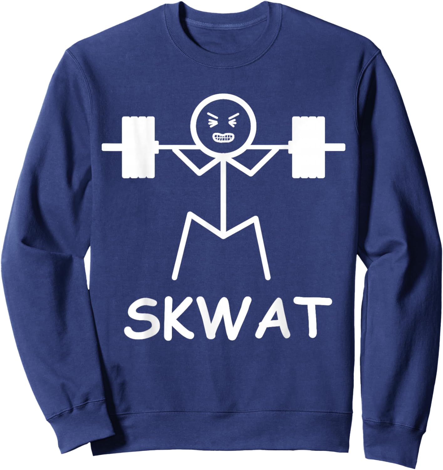 Skwat - Squat heavy Sweatshirt - Sweatshirt | Navy