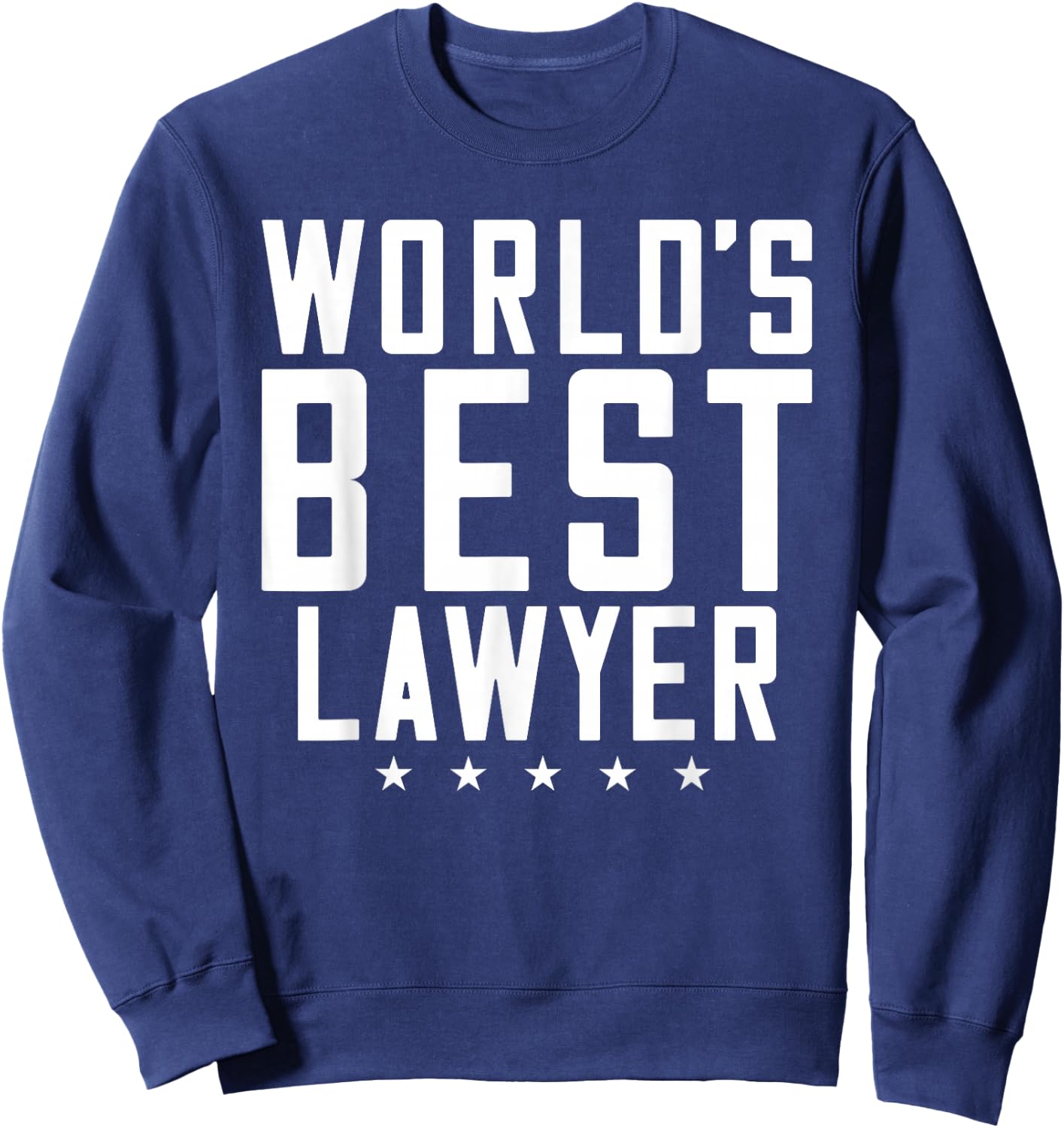 World´s best Lawyer Sweatshirt - Sweatshirt | Navy