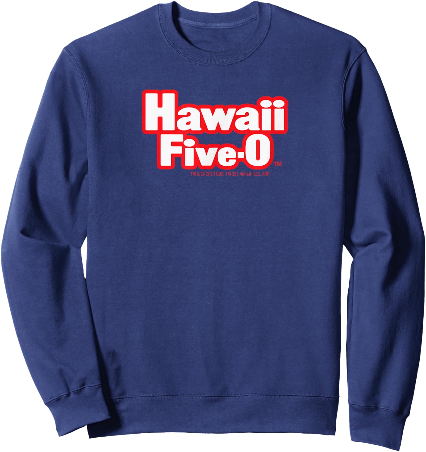 Hawaii Five-0 Retro Logo Sweatshirt - Sweatshirt | Navy